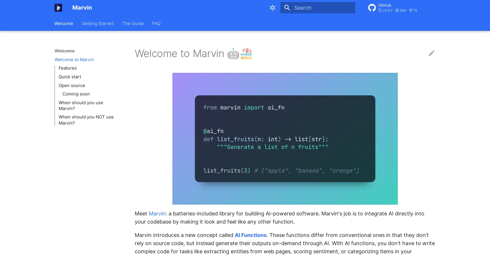 Marvin screenshot