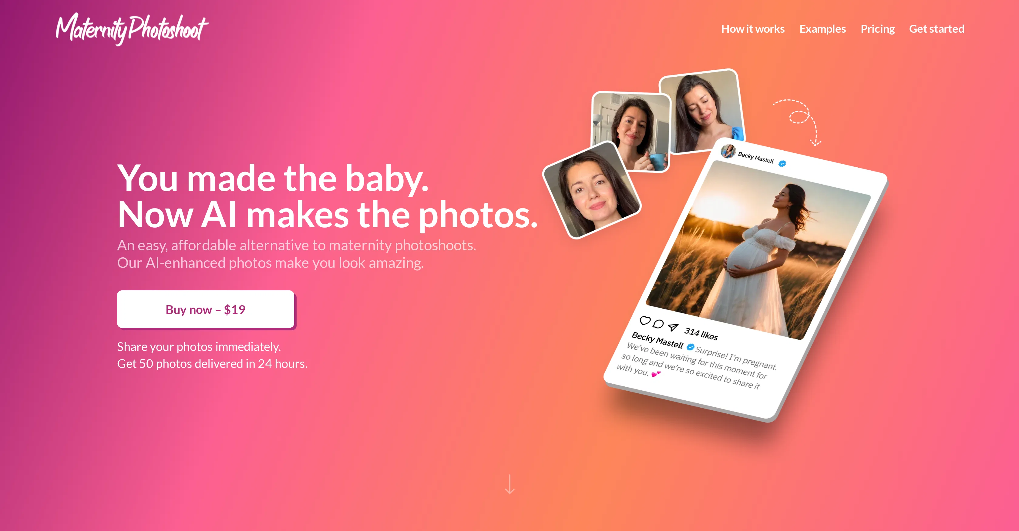 MaternityPhotoshoot screenshot