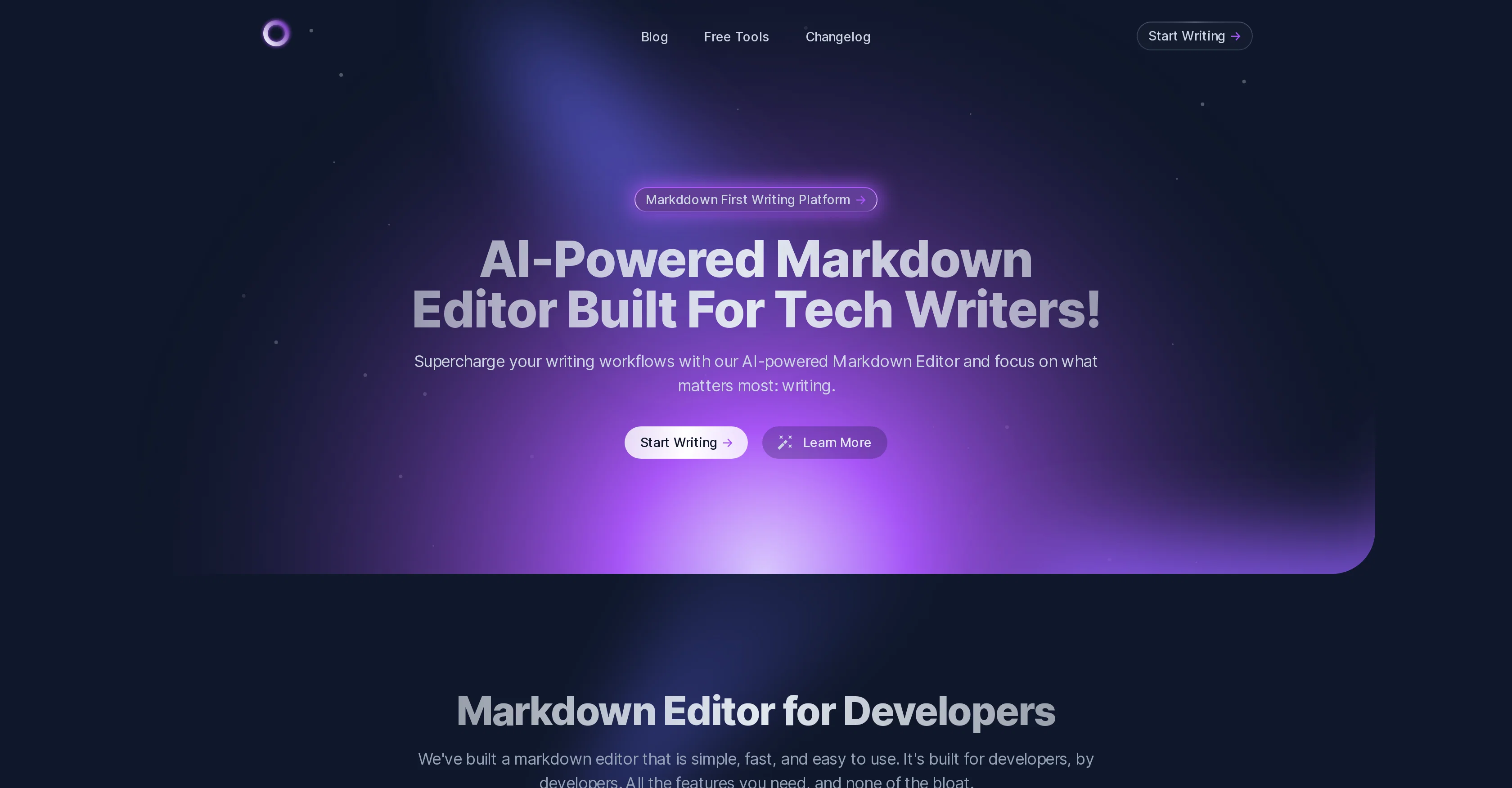 MD Editor screenshot