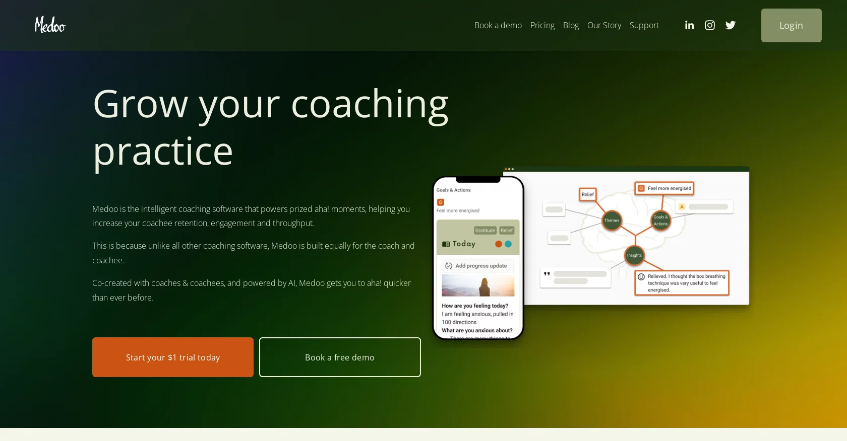 Medoo screenshot