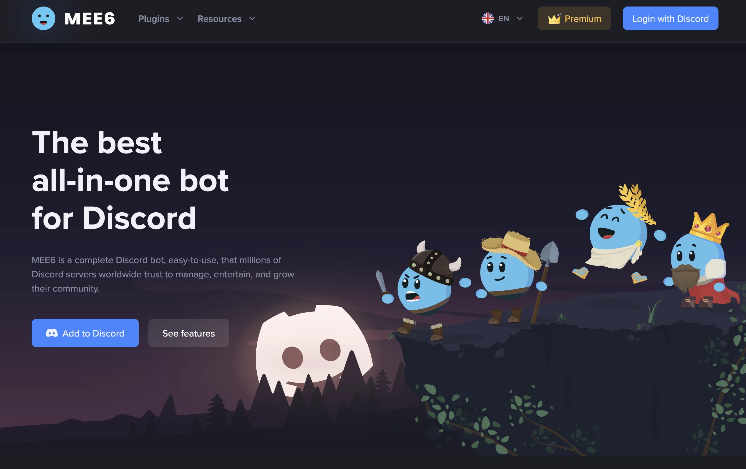 MEE6 screenshot