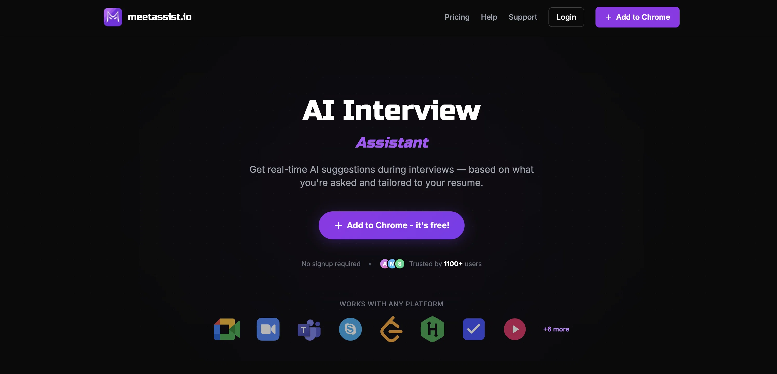 MeetAssist screenshot