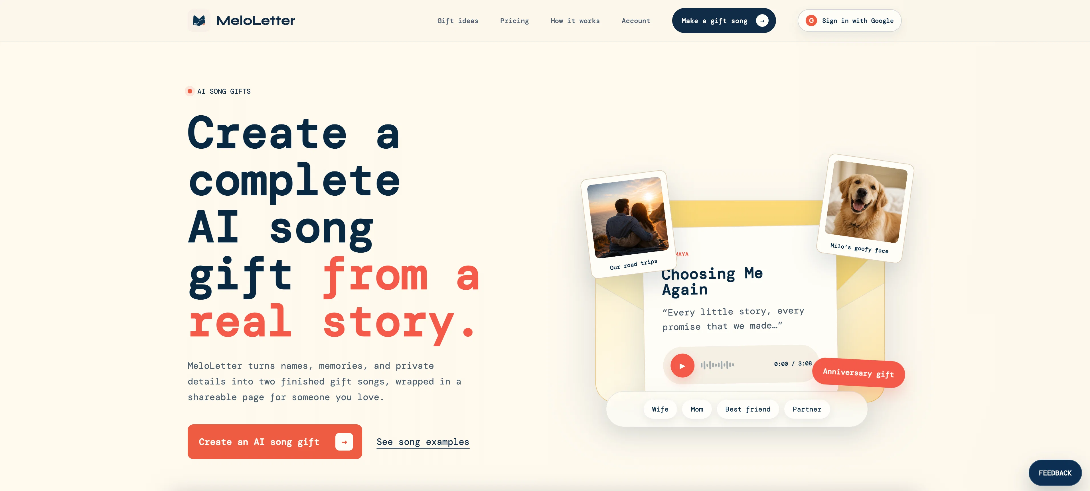 MeloLetter screenshot
