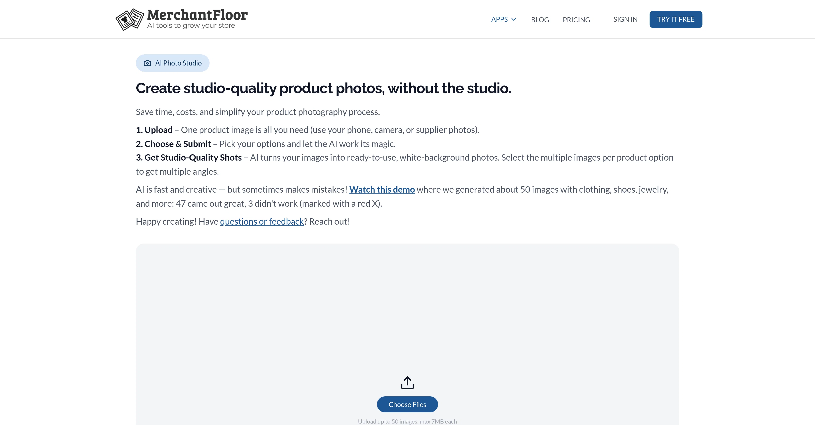 Product Photo Studio by MerchantFloor screenshot