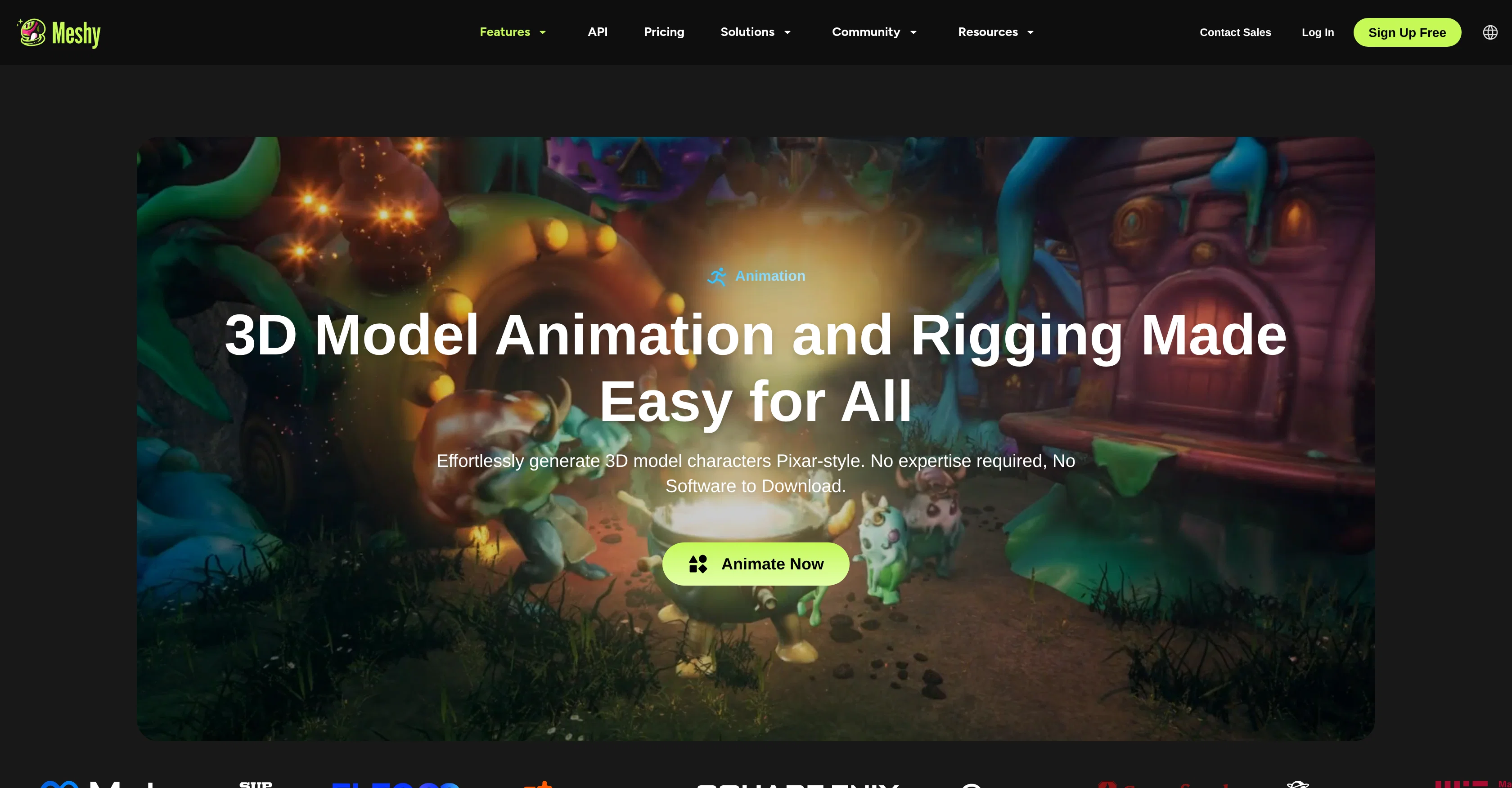 Meshy Character Animation screenshot