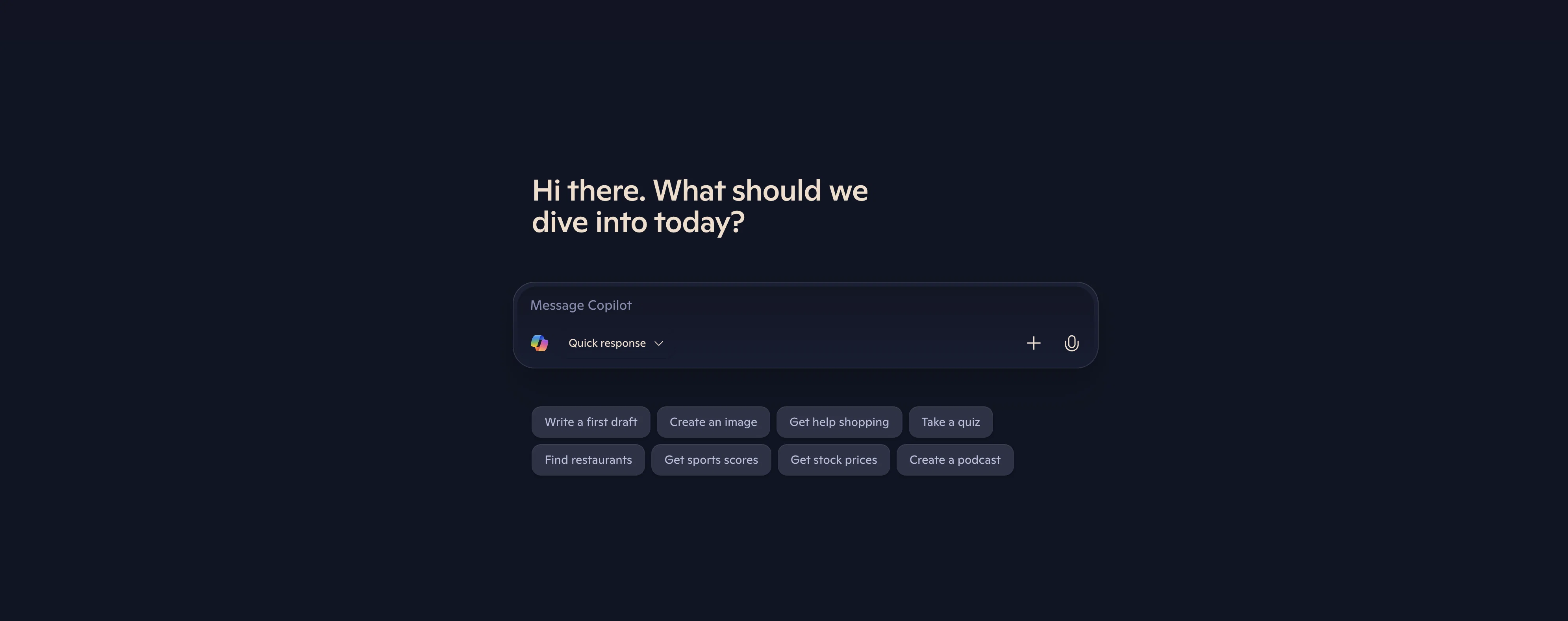 Microsoft Copilot screenshot