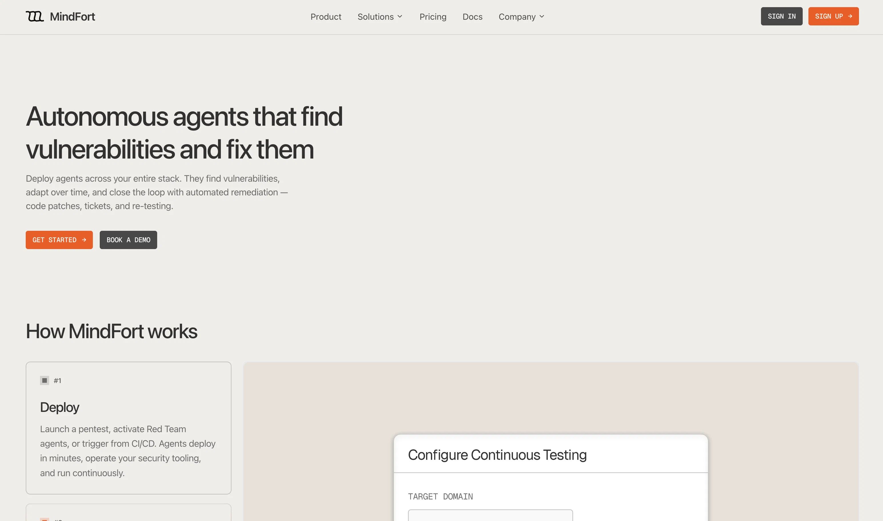 MindFort screenshot
