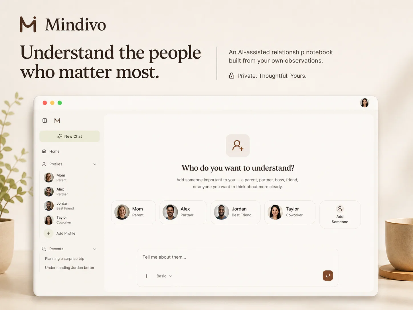 Mindivo AI screenshot
