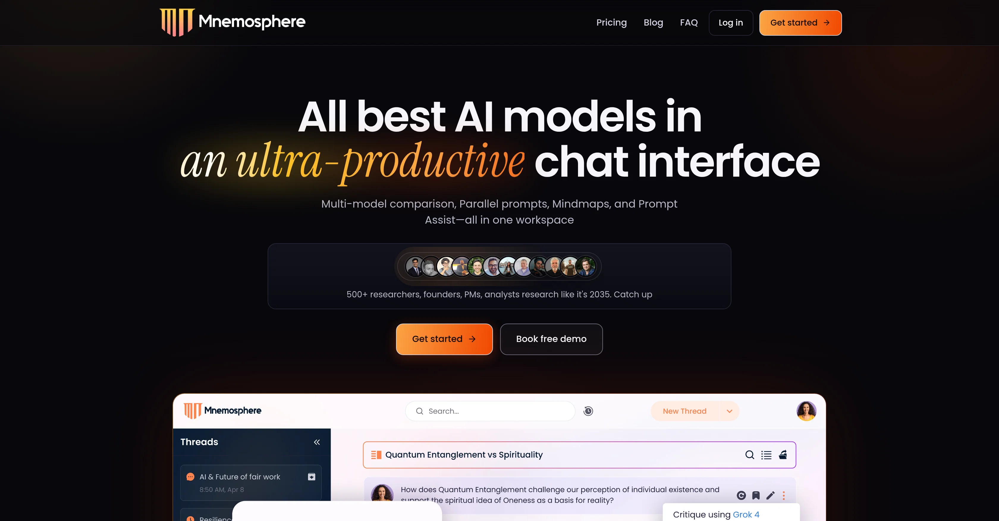 Mnemosphere screenshot