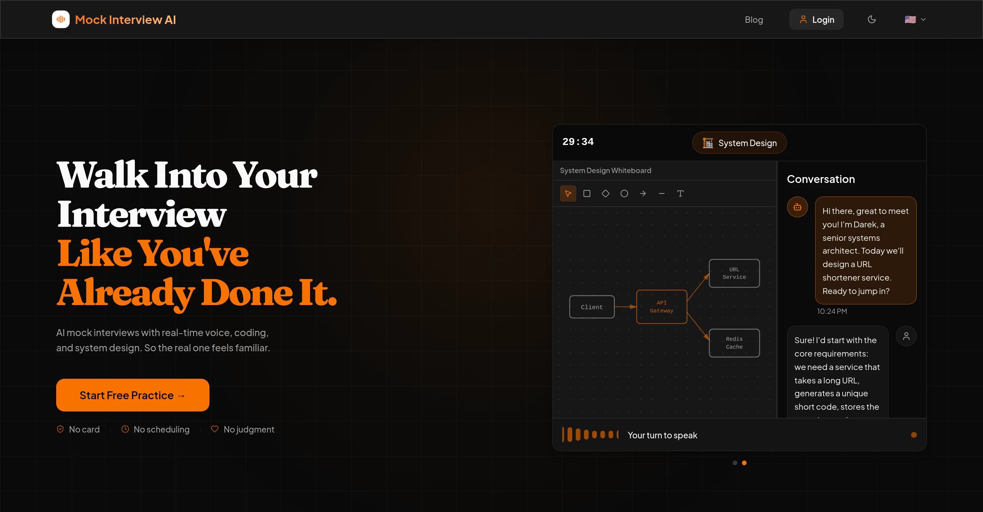 Mock Interview AI screenshot