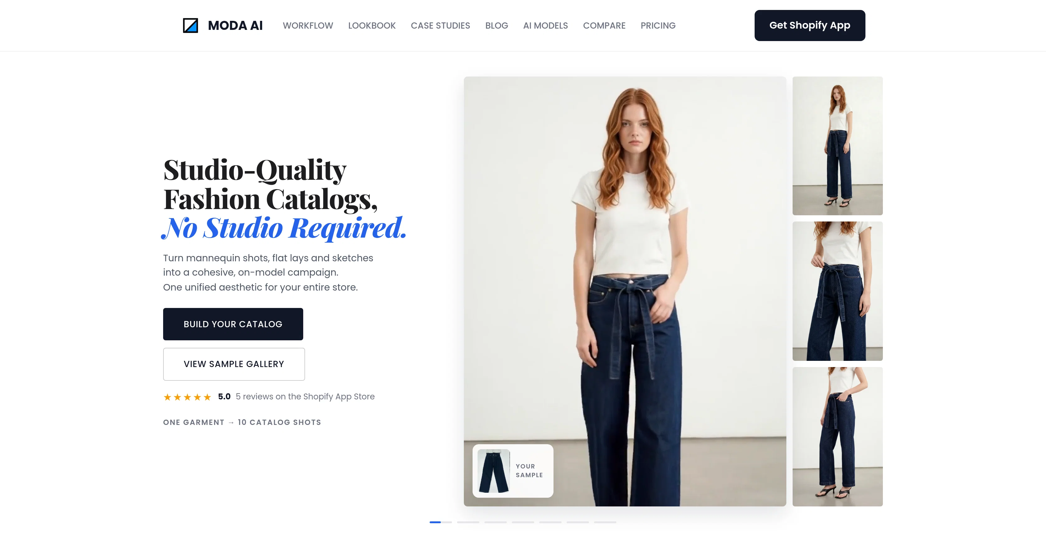 MODA AI screenshot
