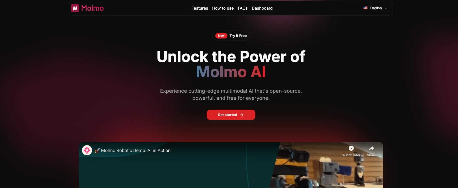 Molmo AI screenshot