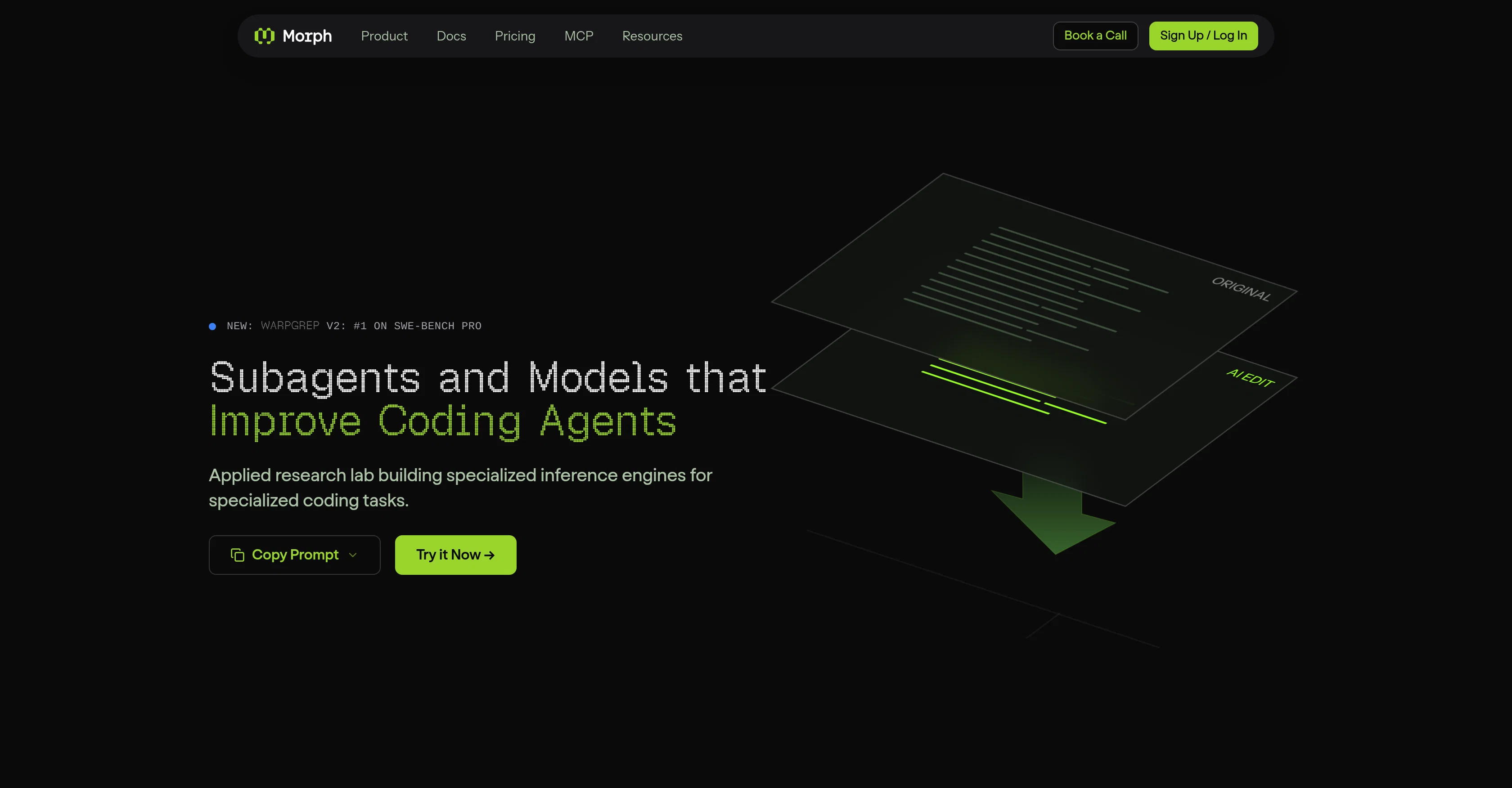 Morph screenshot