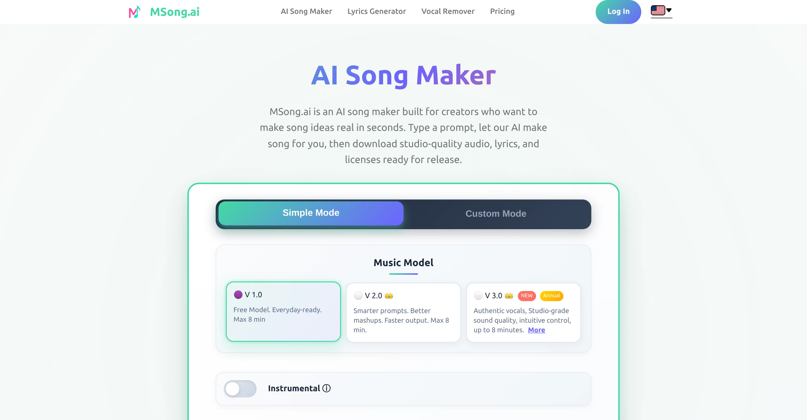MSong.ai screenshot