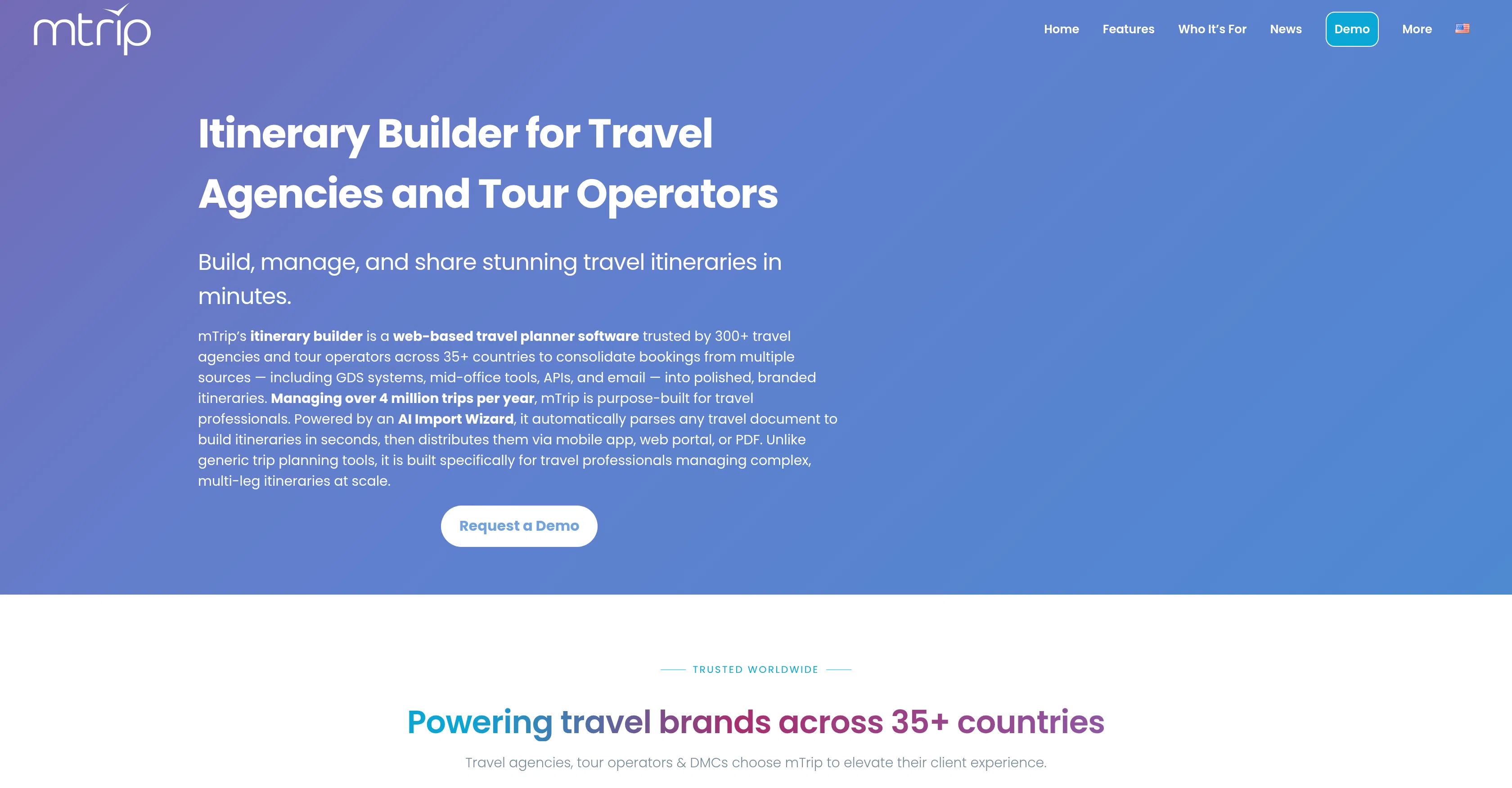 mTrip Itinerary Builder screenshot