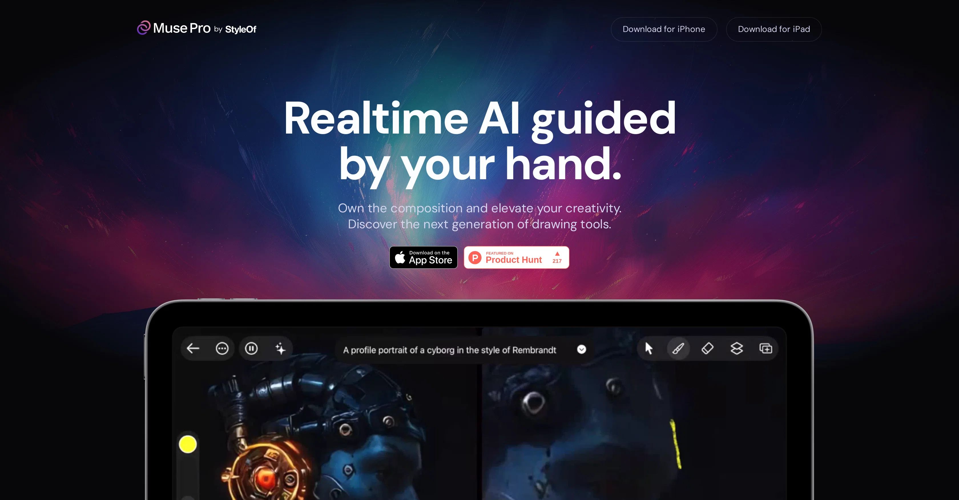 Muse Pro screenshot