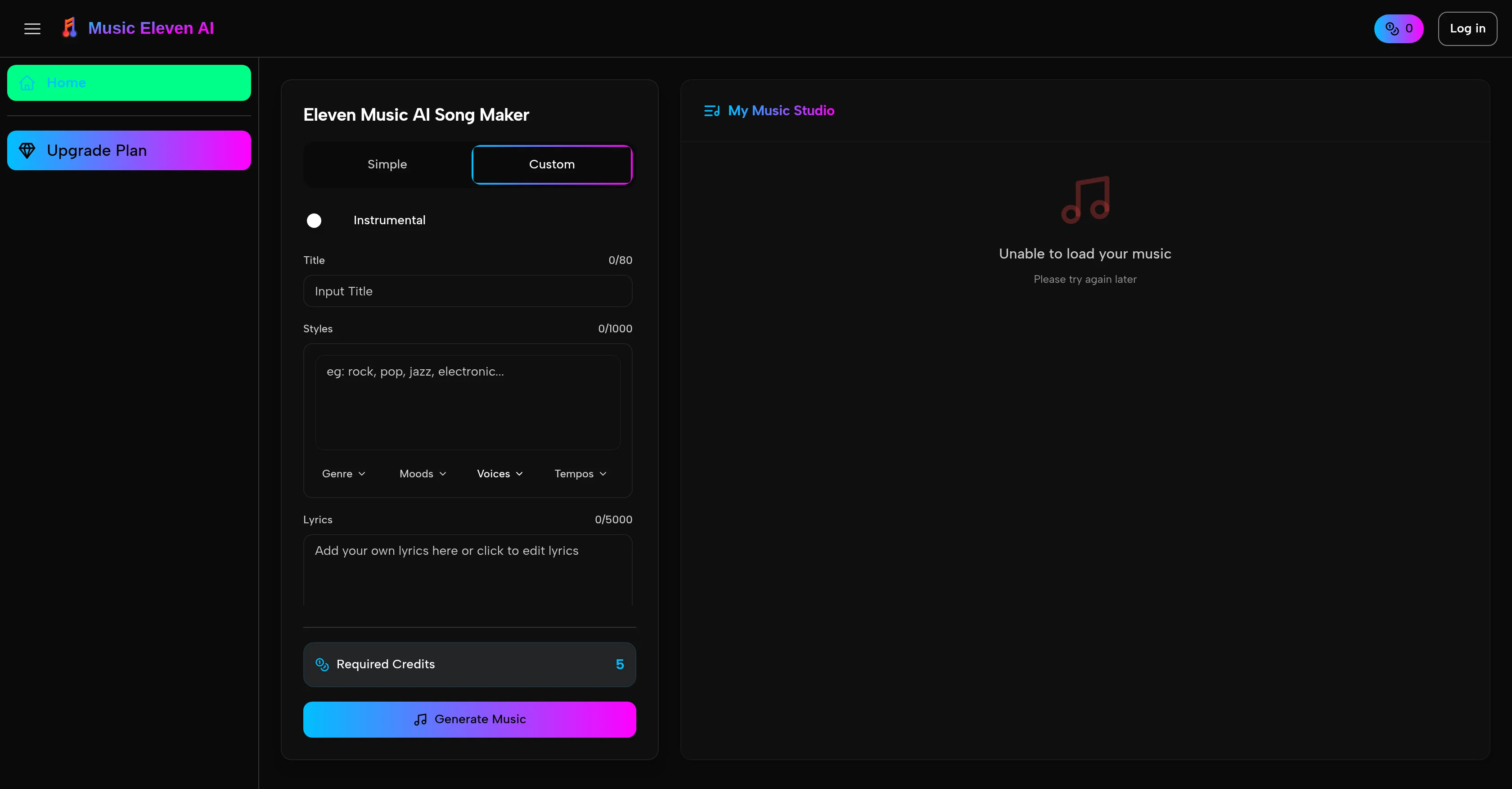 Music Eleven AI screenshot
