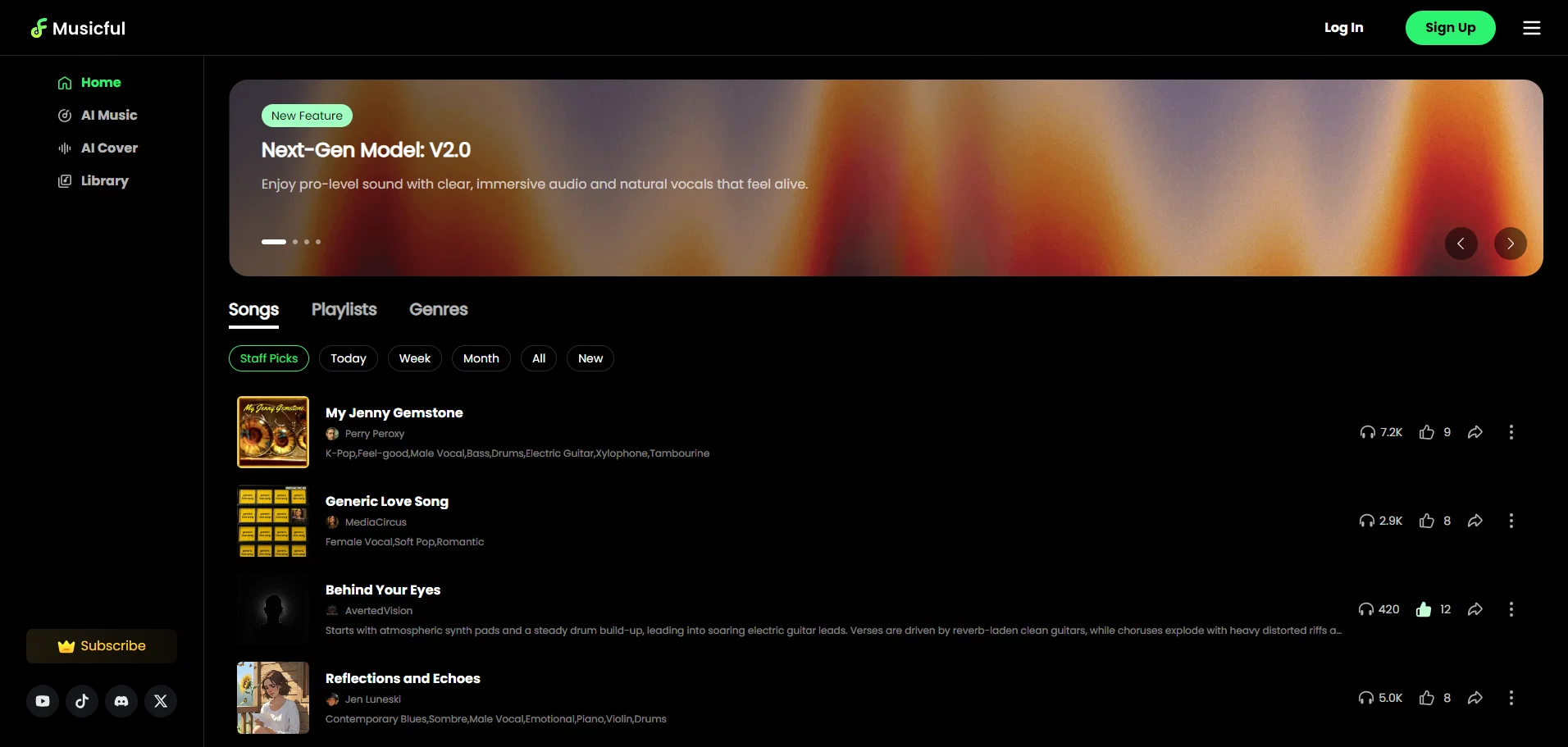 Musicful screenshot