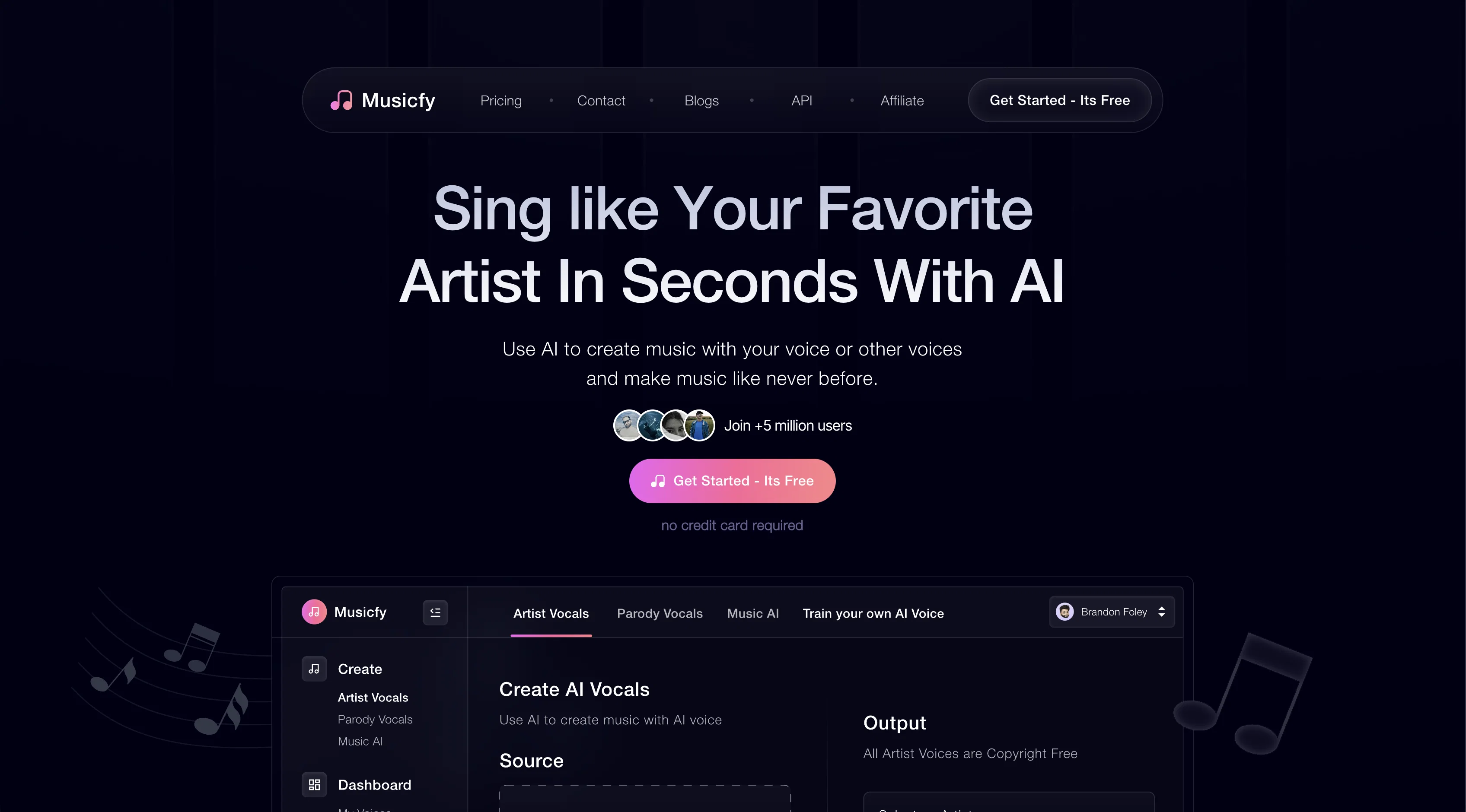 Musicfy screenshot