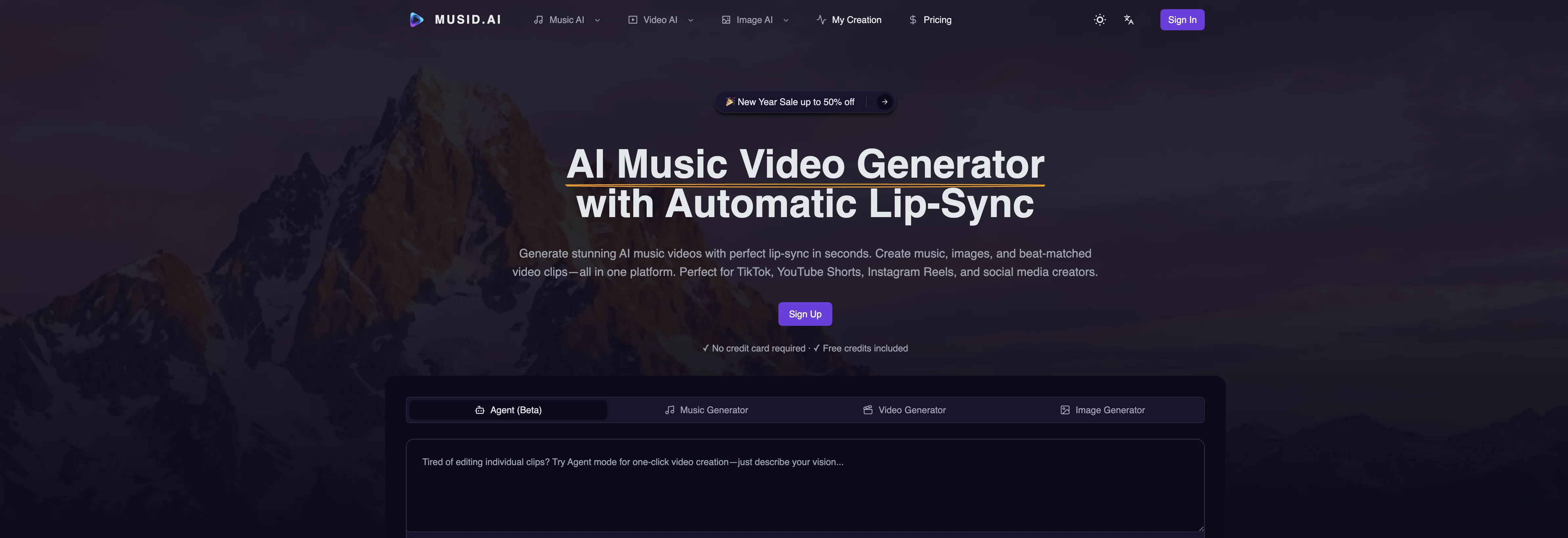 Musid.ai screenshot