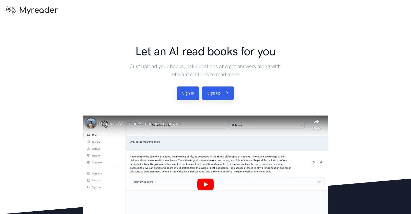 My reader screenshot