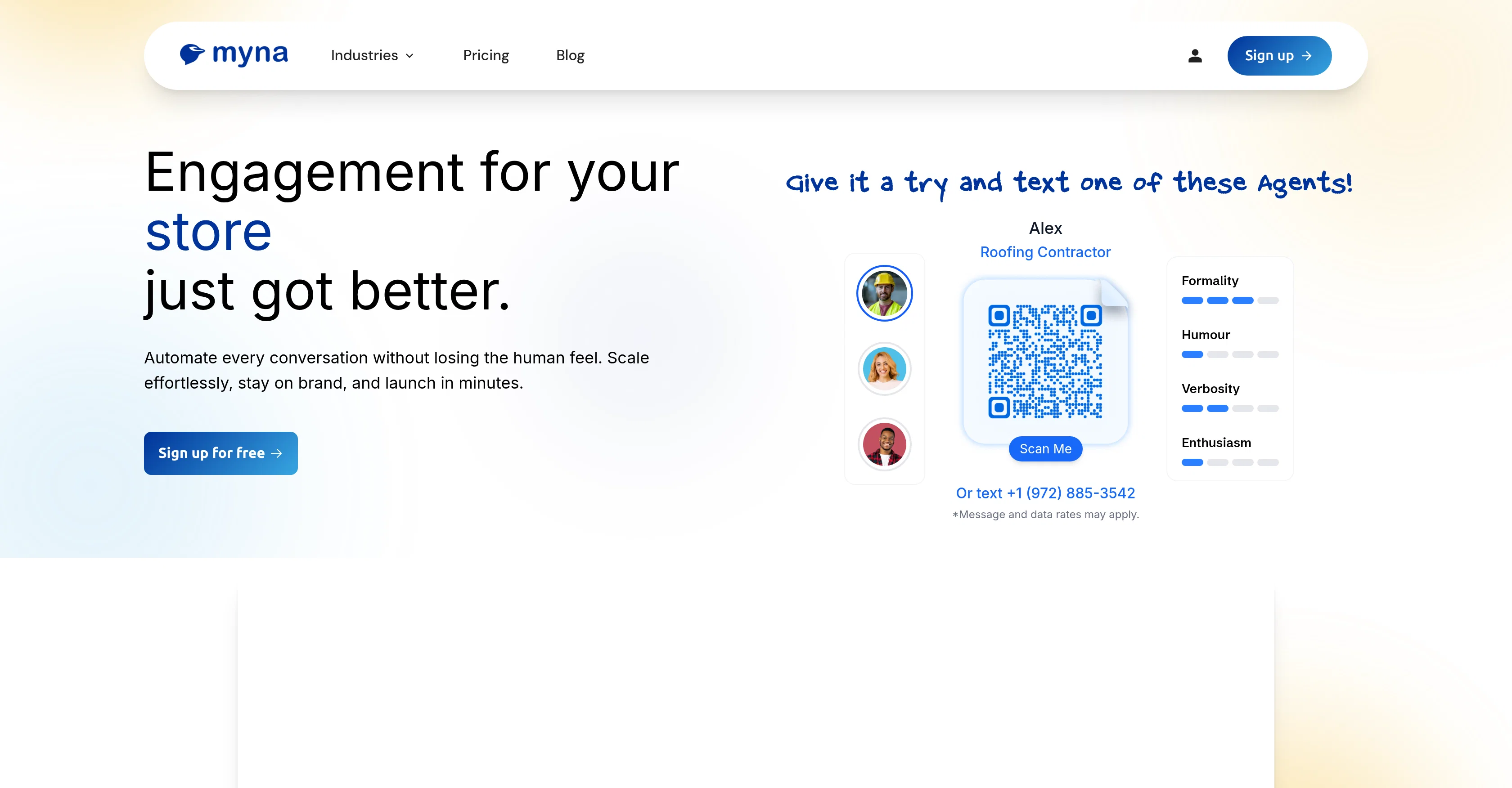 Myna screenshot