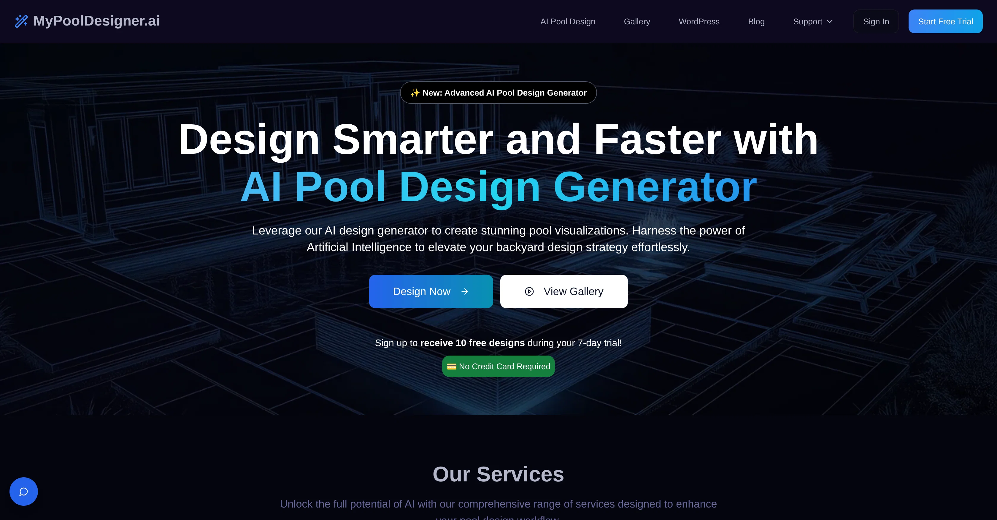 MyPoolDesigner.ai screenshot