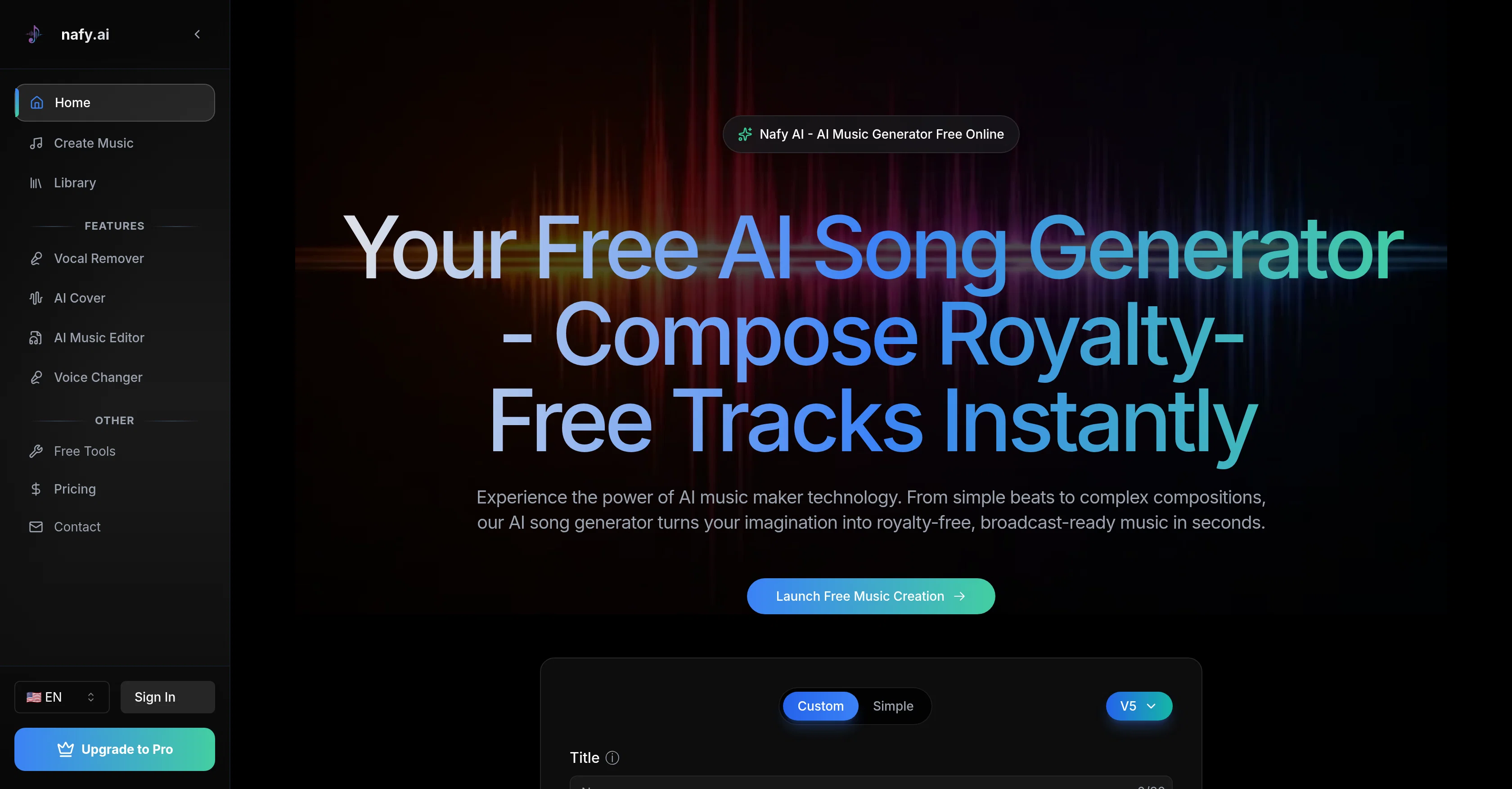 Nafy AIv1.1.1 screenshot
