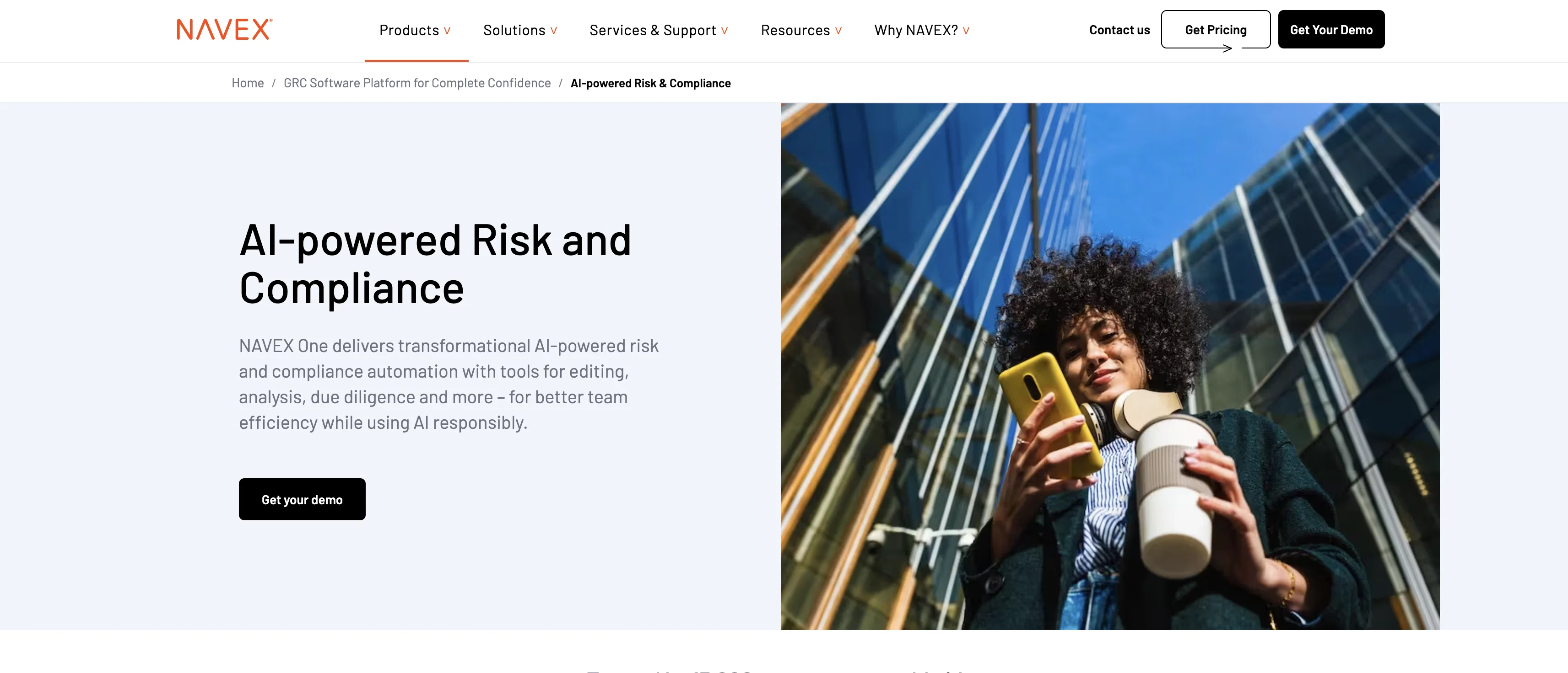 NAVEX screenshot