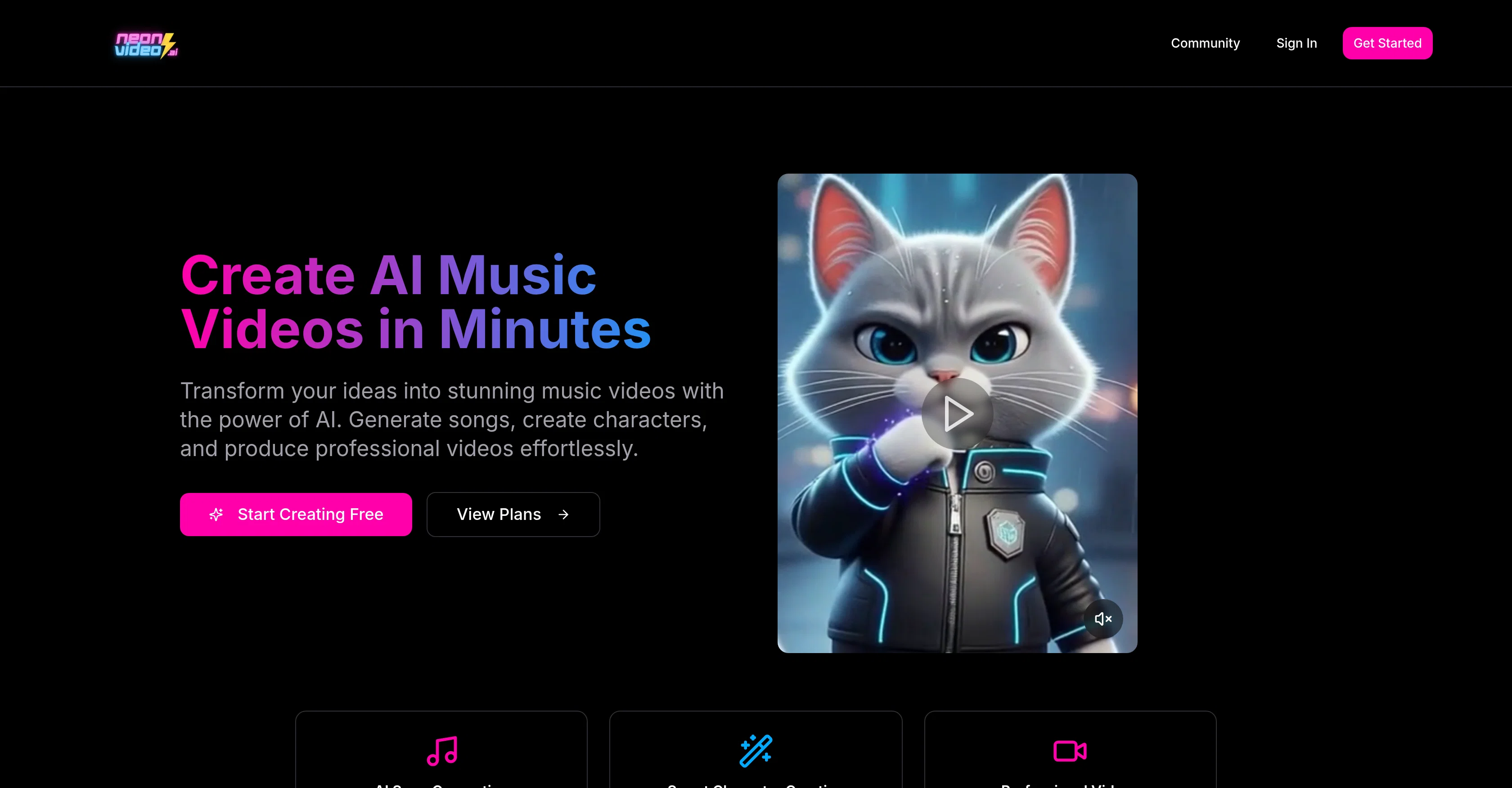 NeonVideo.ai screenshot