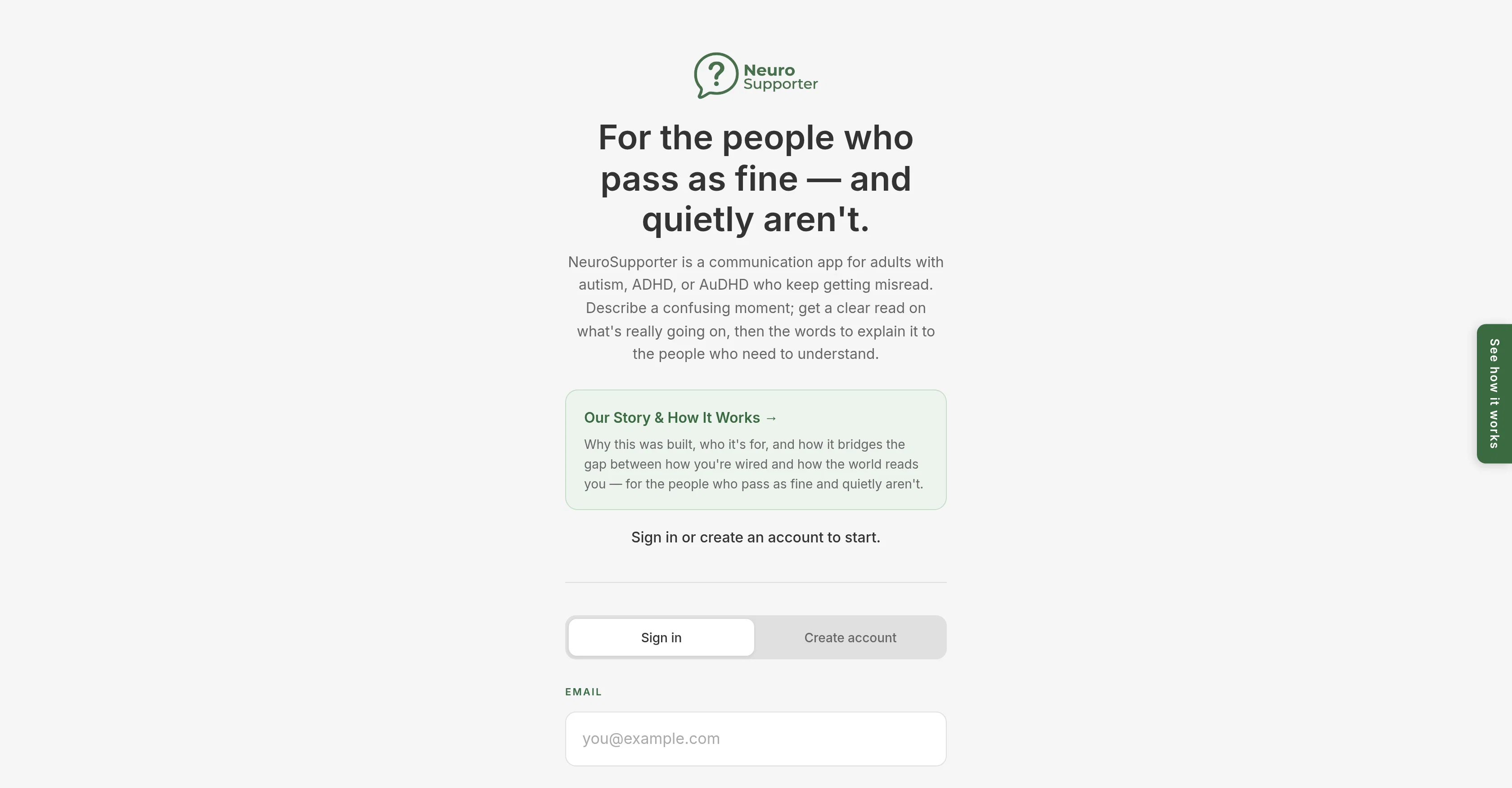 NeuroSupporter screenshot