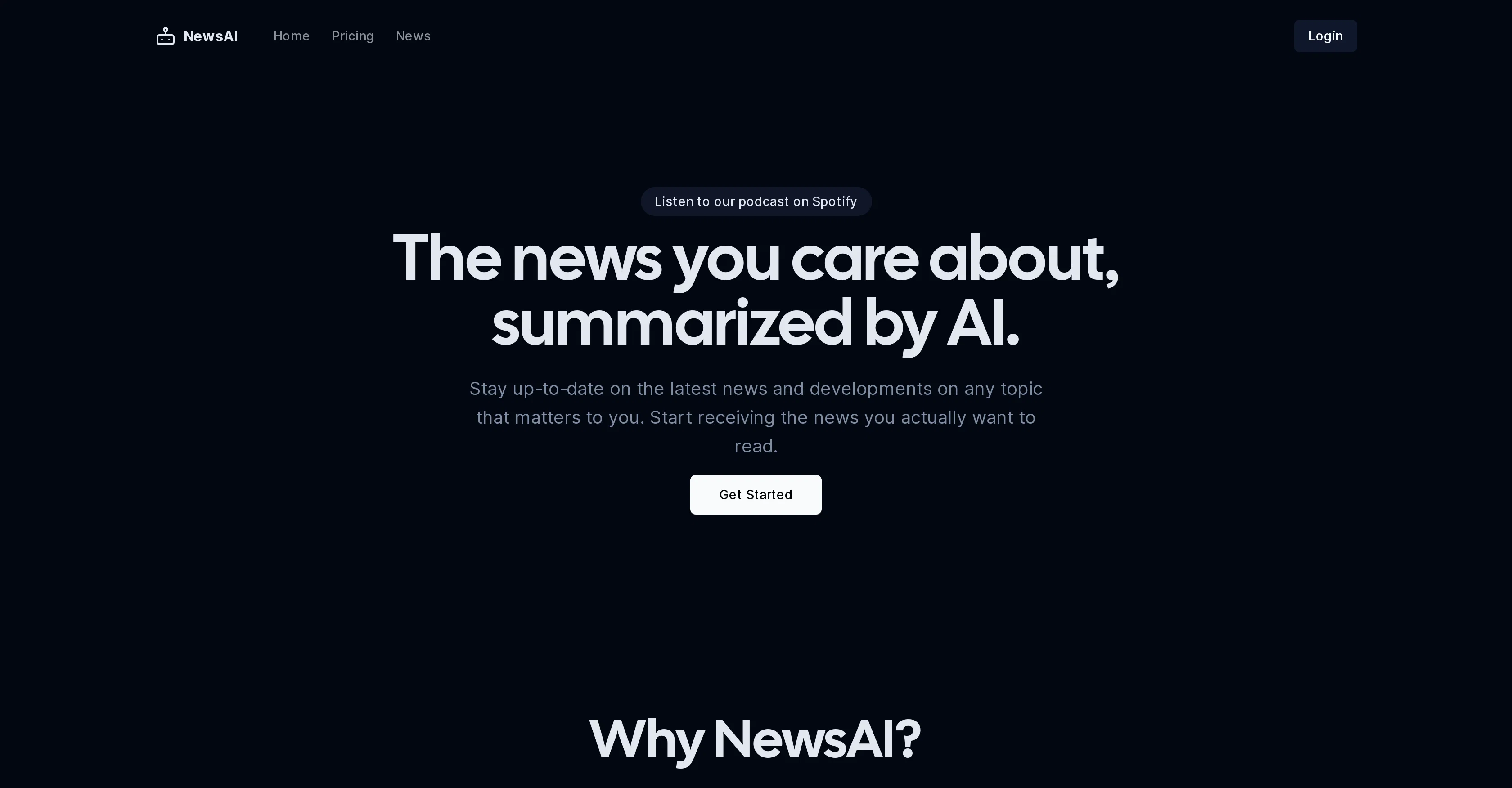 NewsAI.me screenshot