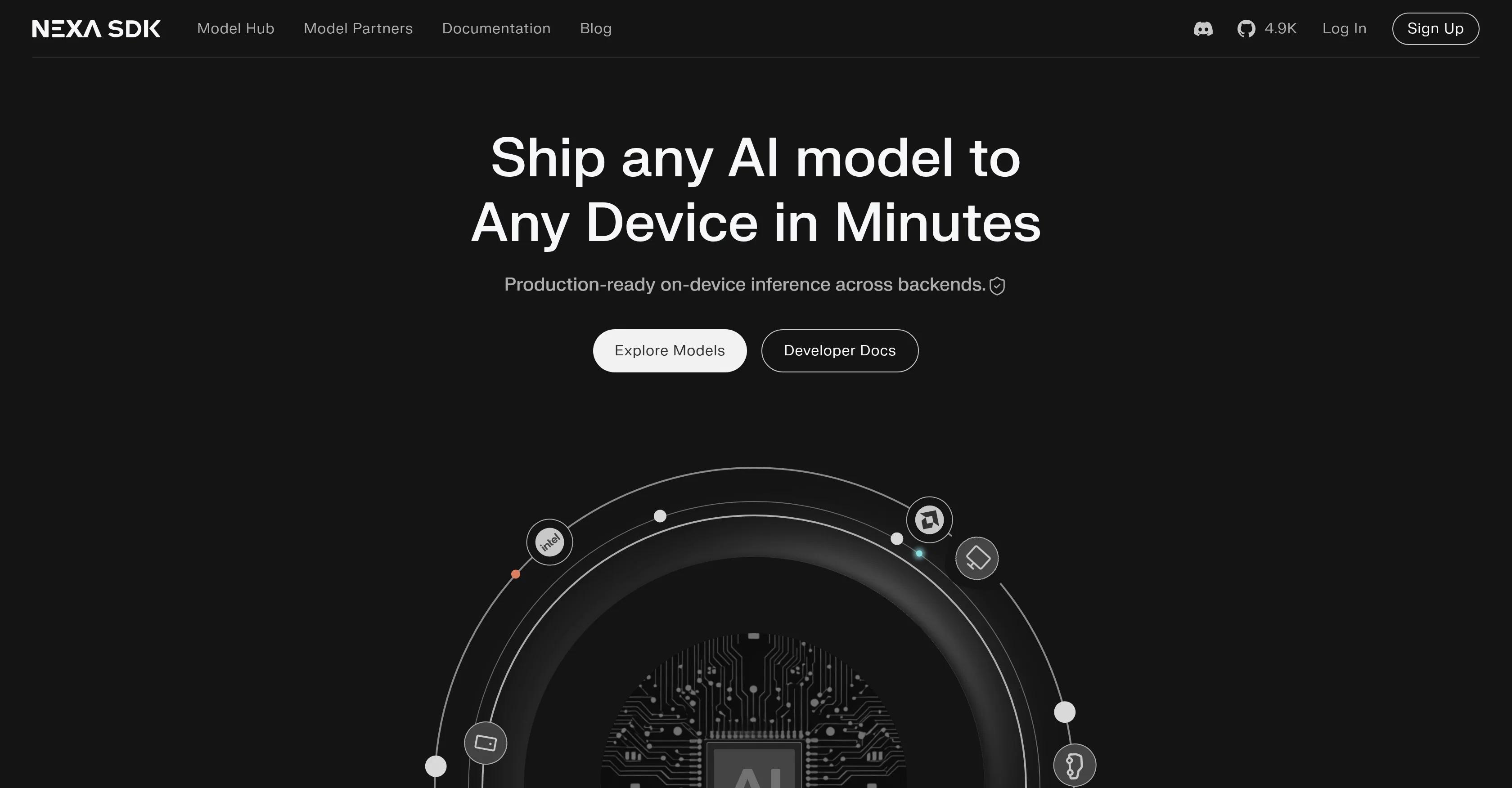 Nexa SDK screenshot