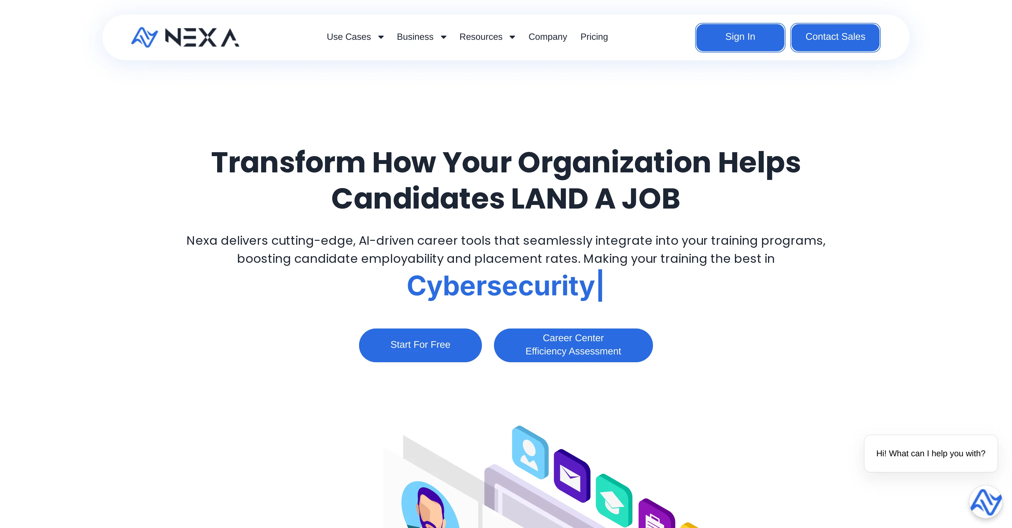 Nexa - Your AI Career Platform screenshot