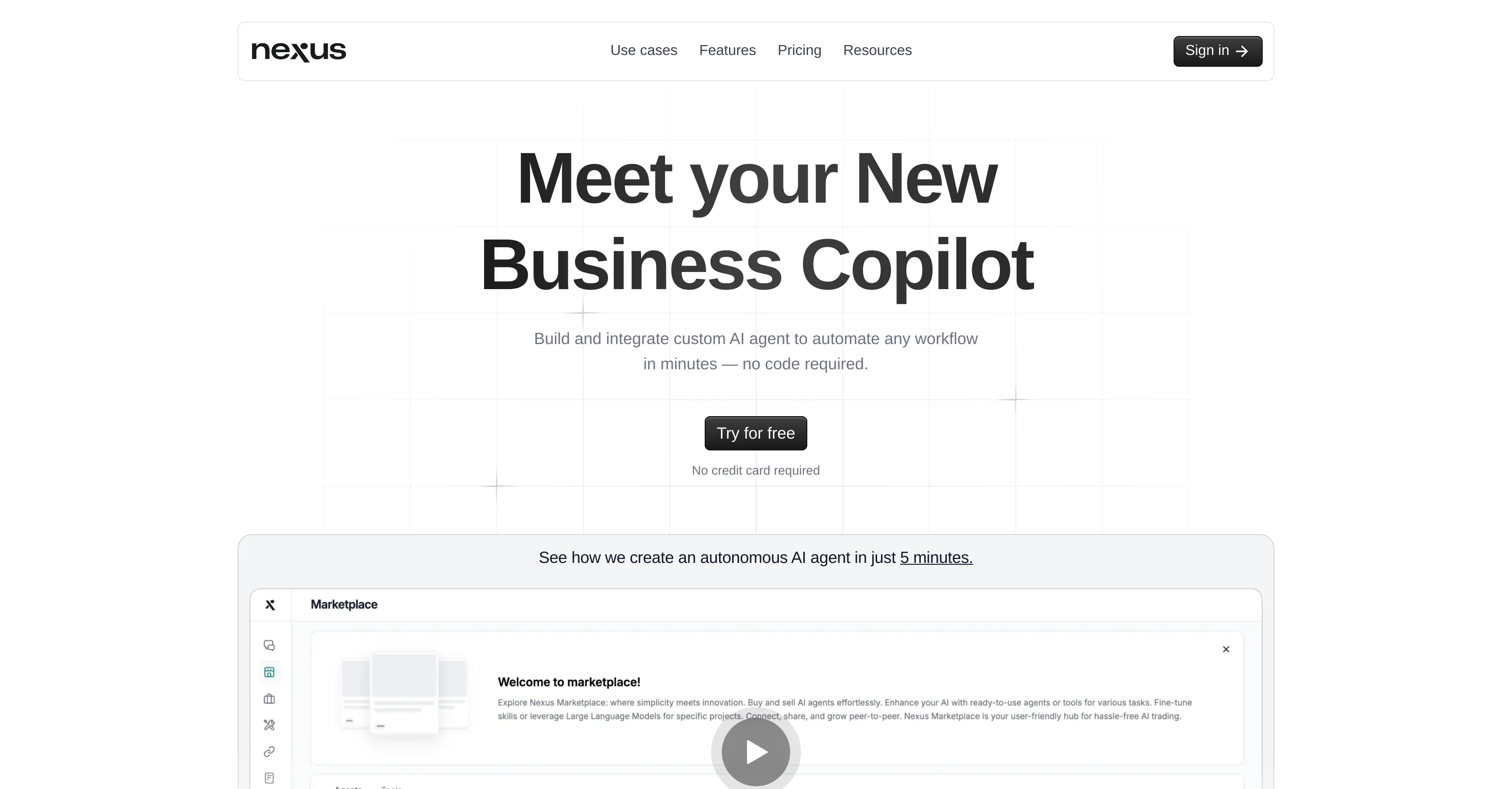 NexusGPT screenshot