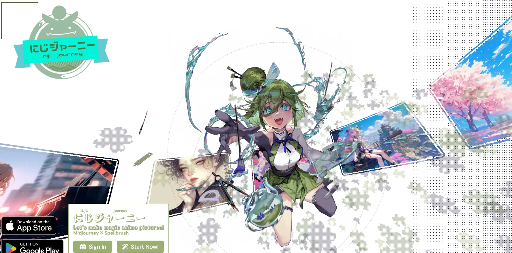 Nijijourney screenshot
