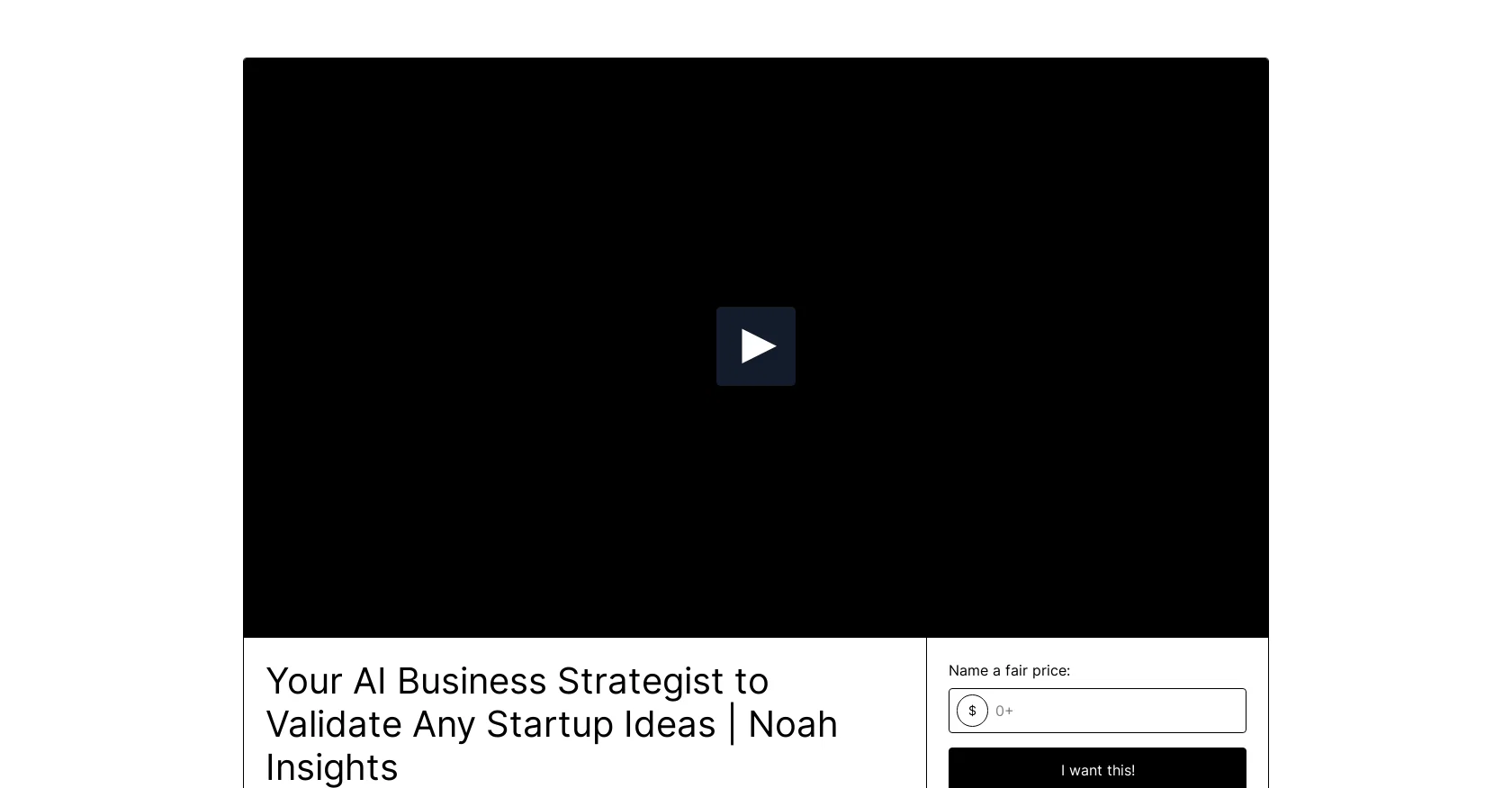 Noah Insights screenshot