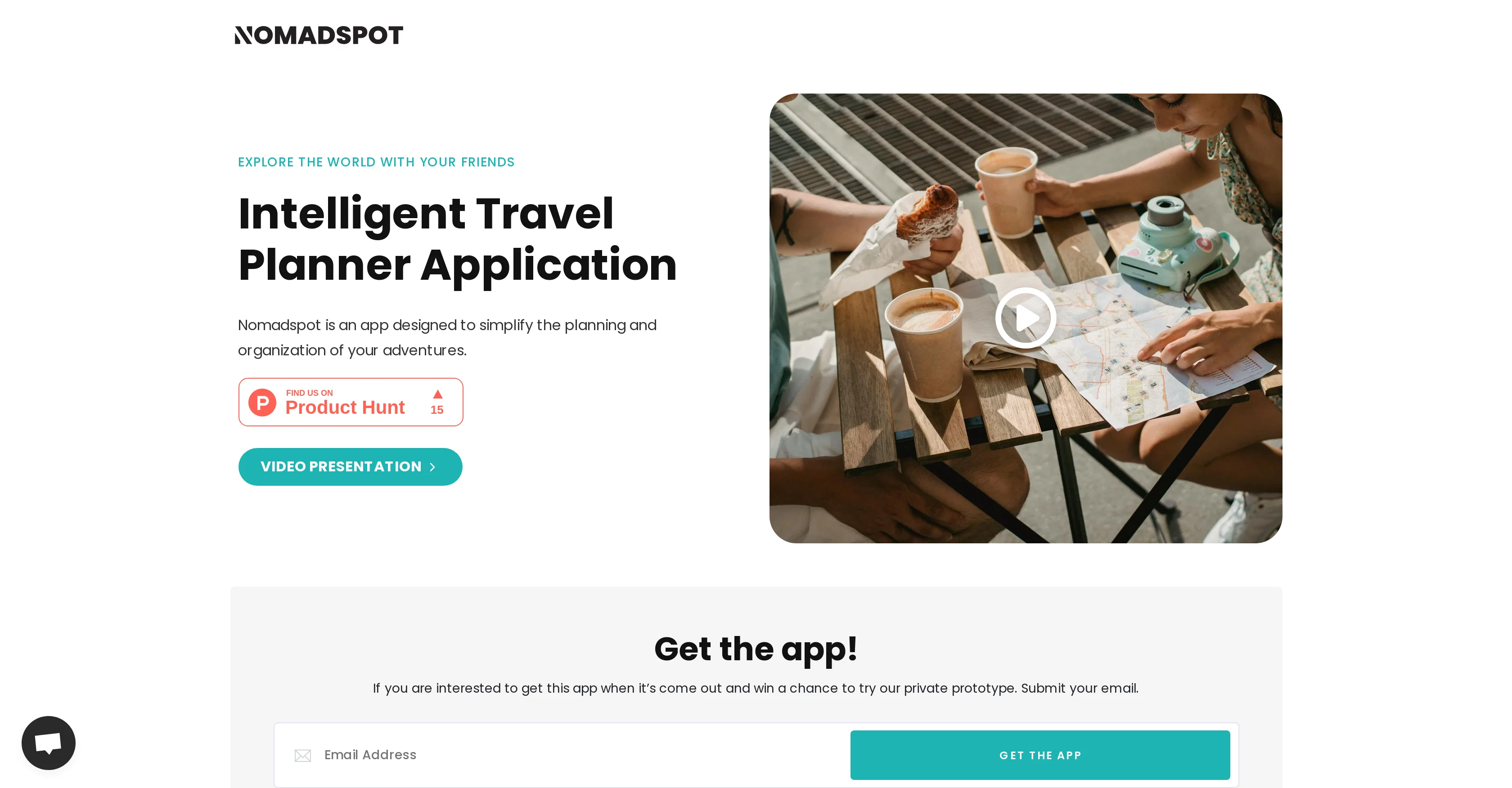 Nomadspot screenshot