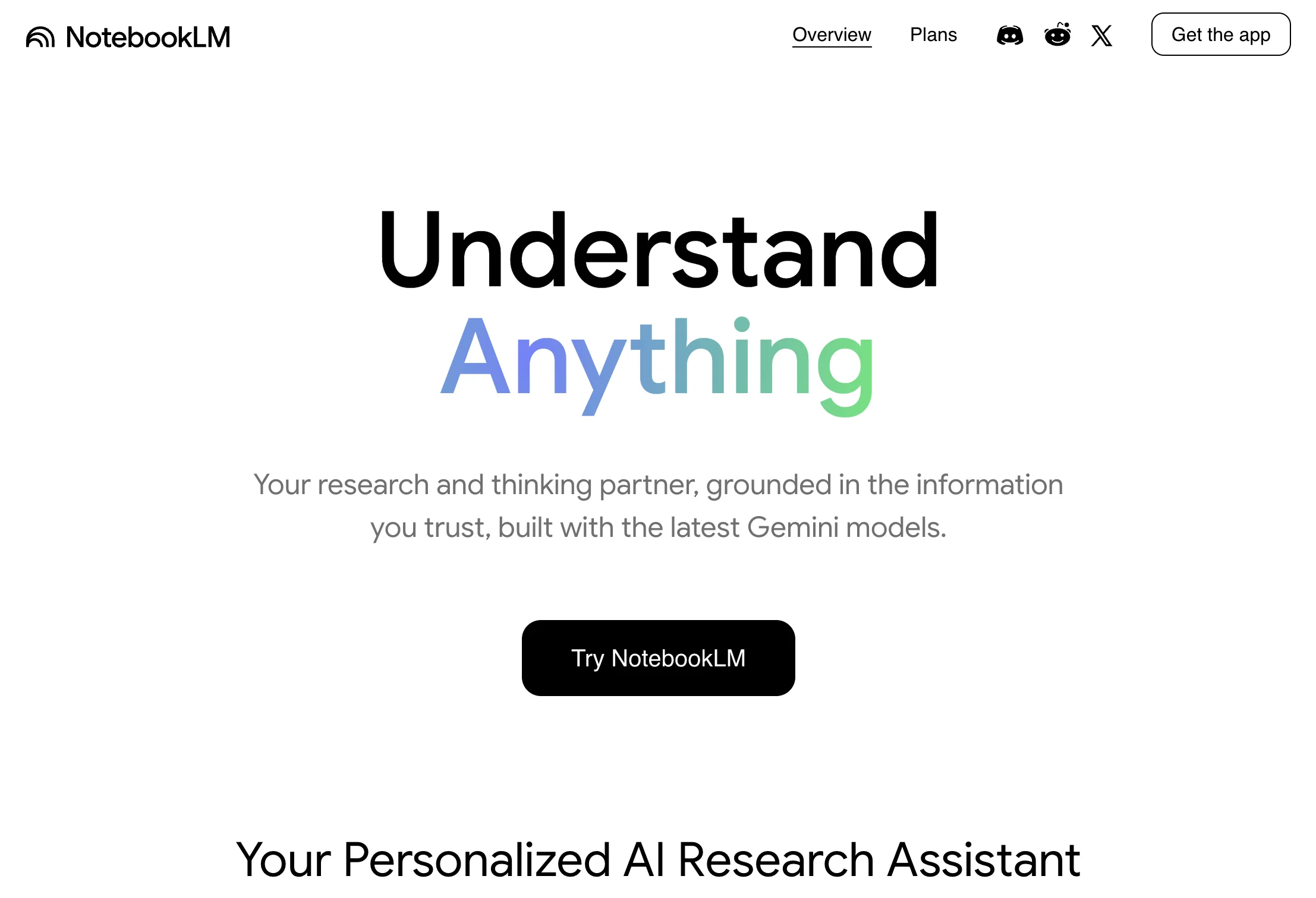 NotebookLMv3.0 screenshot