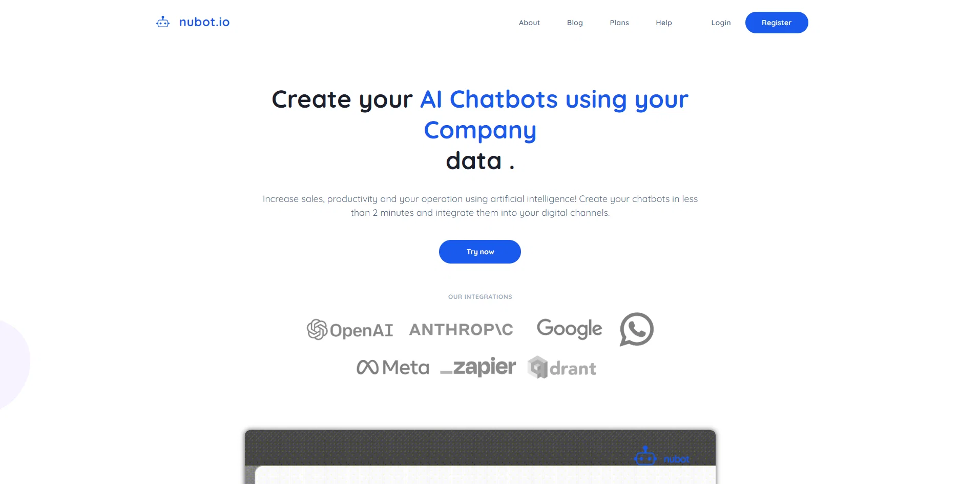 Nubot screenshot