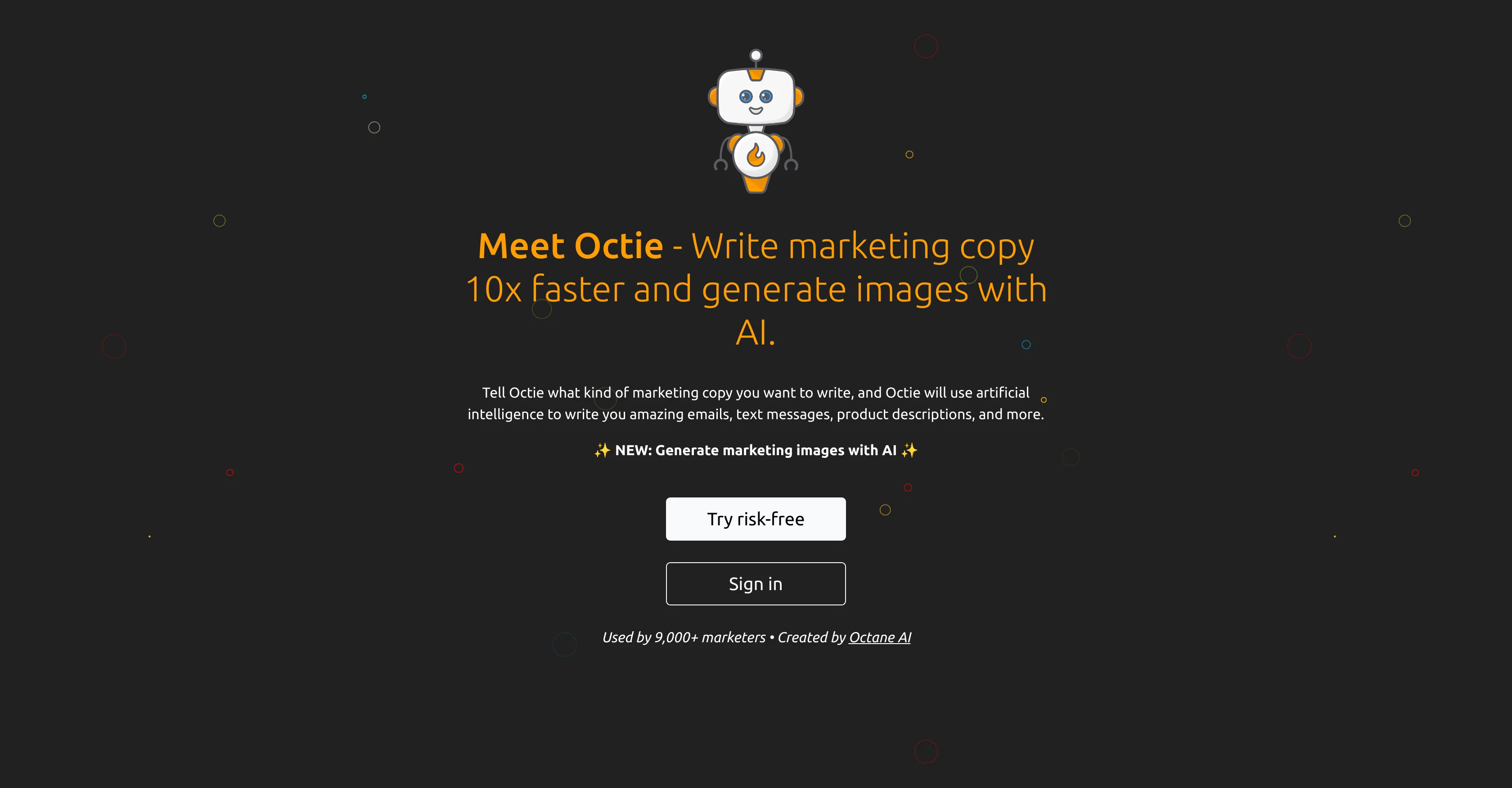 Octie.ai screenshot