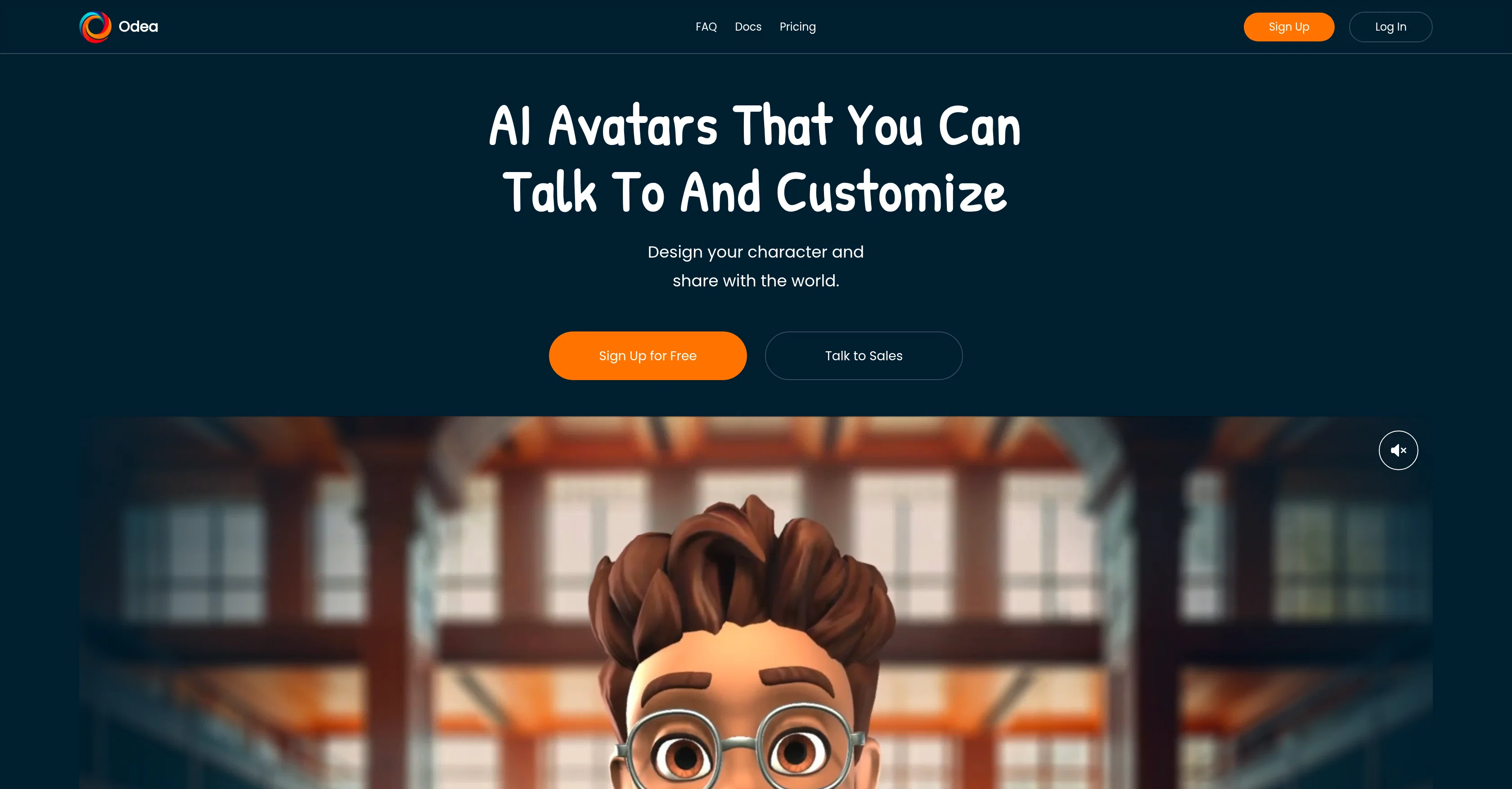 Odea.io screenshot
