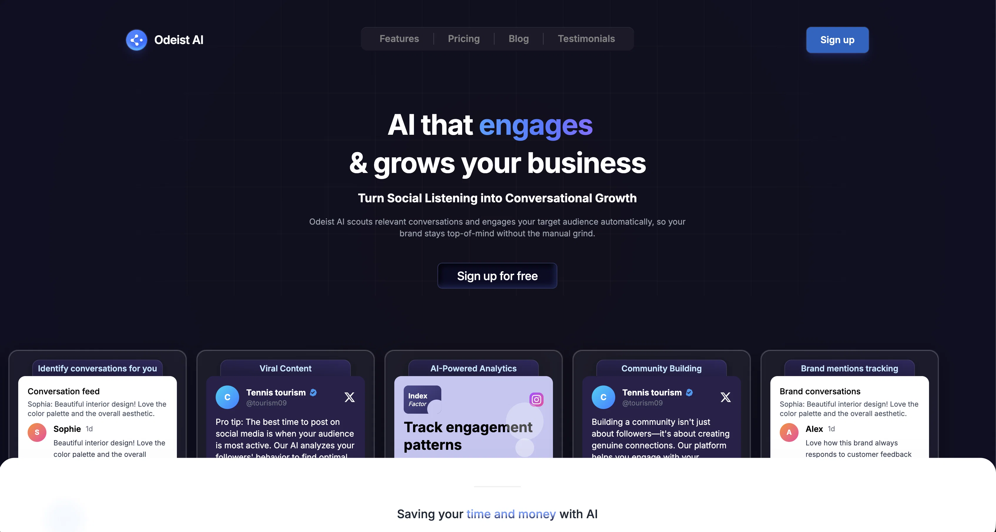 Odeist screenshot