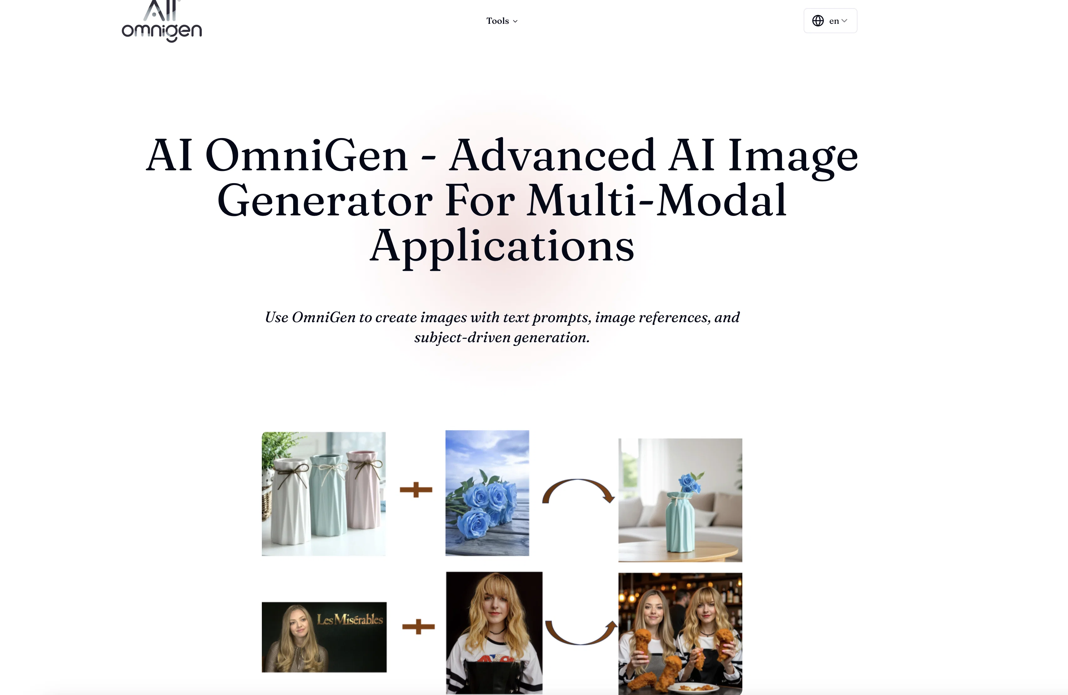 OmniGen AI screenshot
