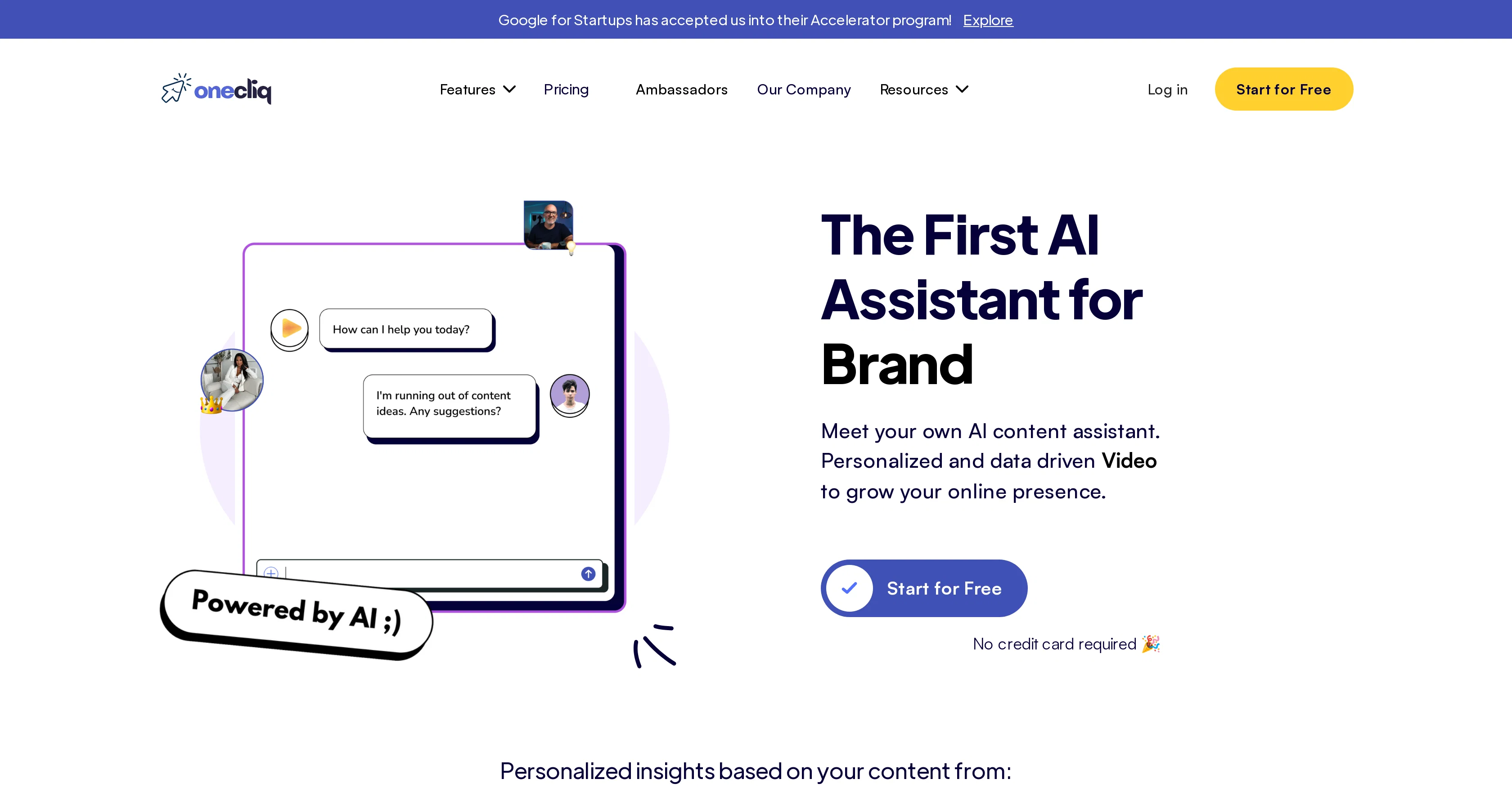 OneCliq screenshot