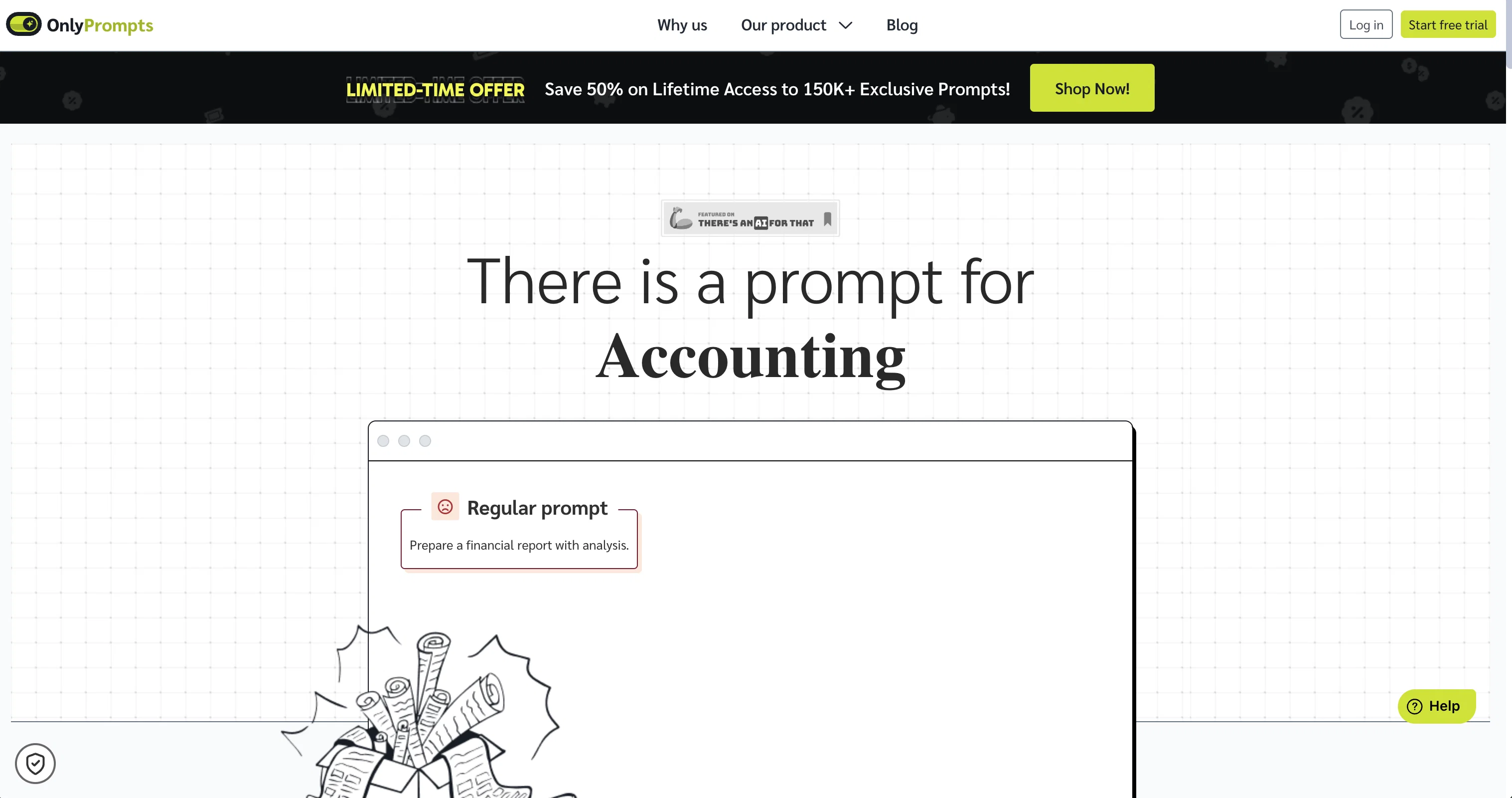 OnlyPrompts screenshot