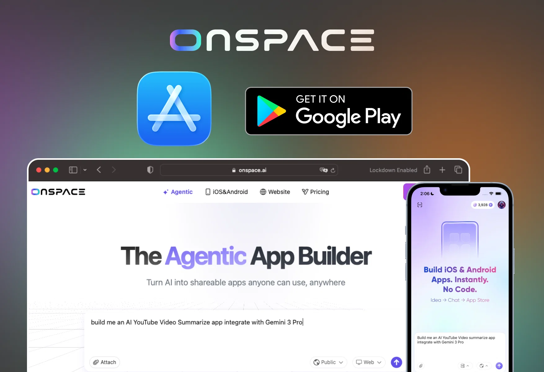 OnSpace.AI - Build AI Apps, No Code & No API Keys screenshot