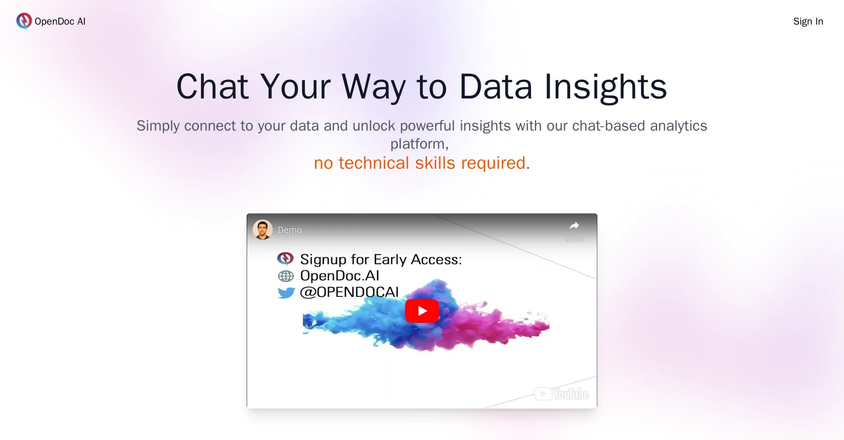 Opendoc screenshot