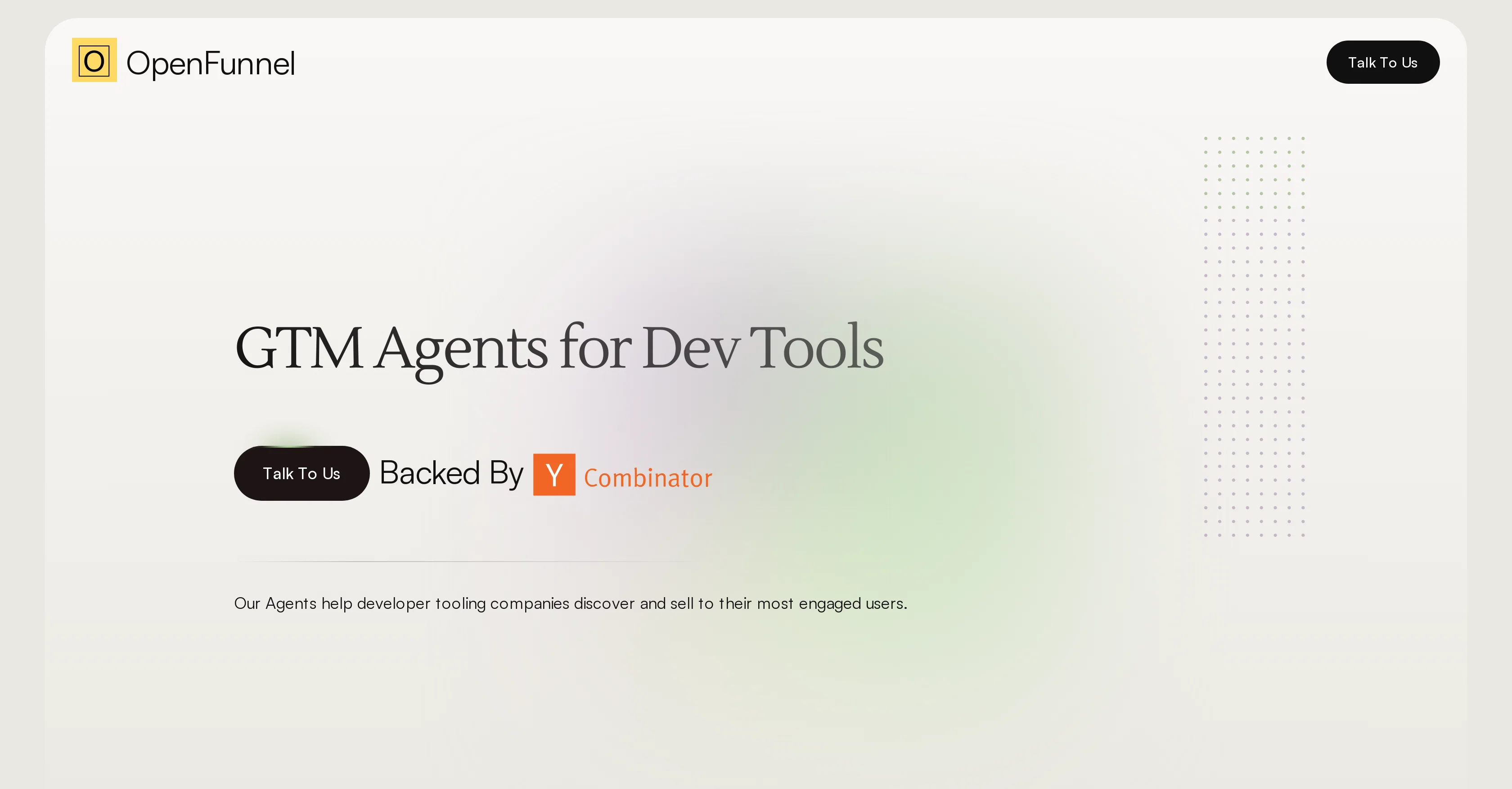 OpenFunnel screenshot