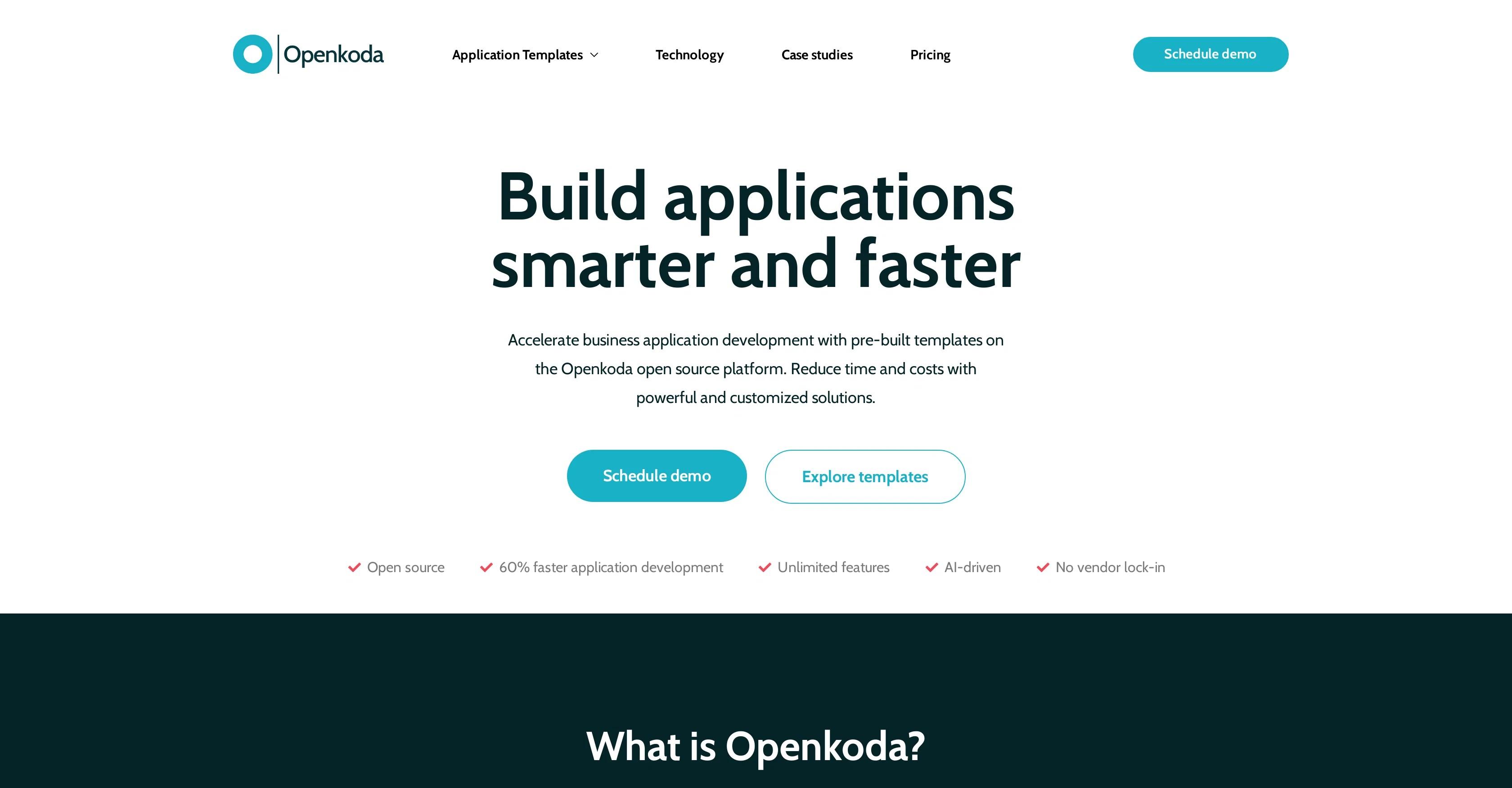 Openkoda screenshot